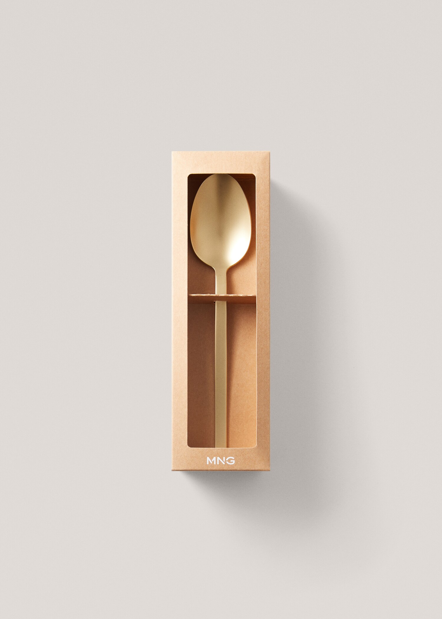4-pack of 100% steel gold spoons - Details of the article 2