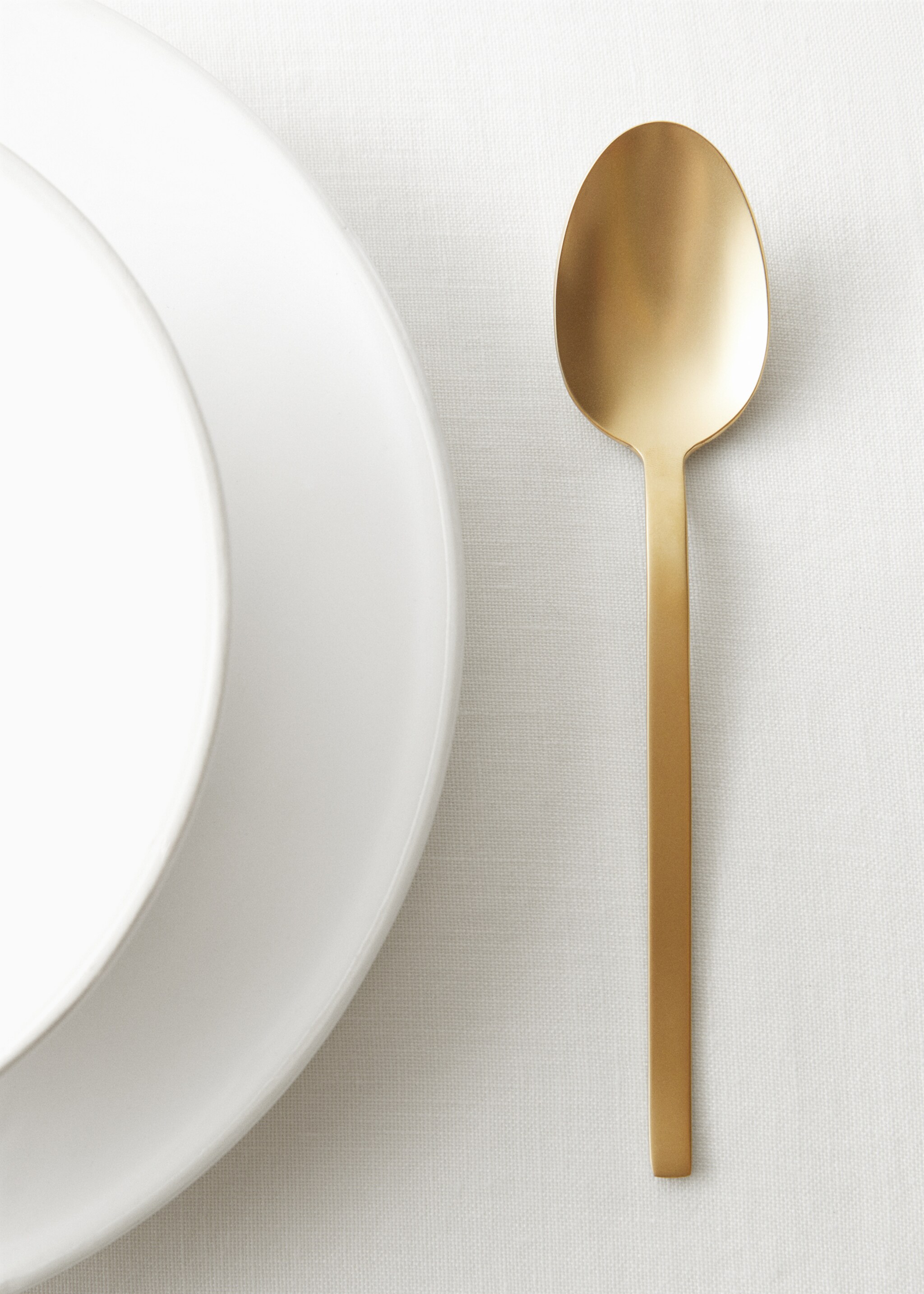4-pack of 100% steel gold spoons - Details of the article 7