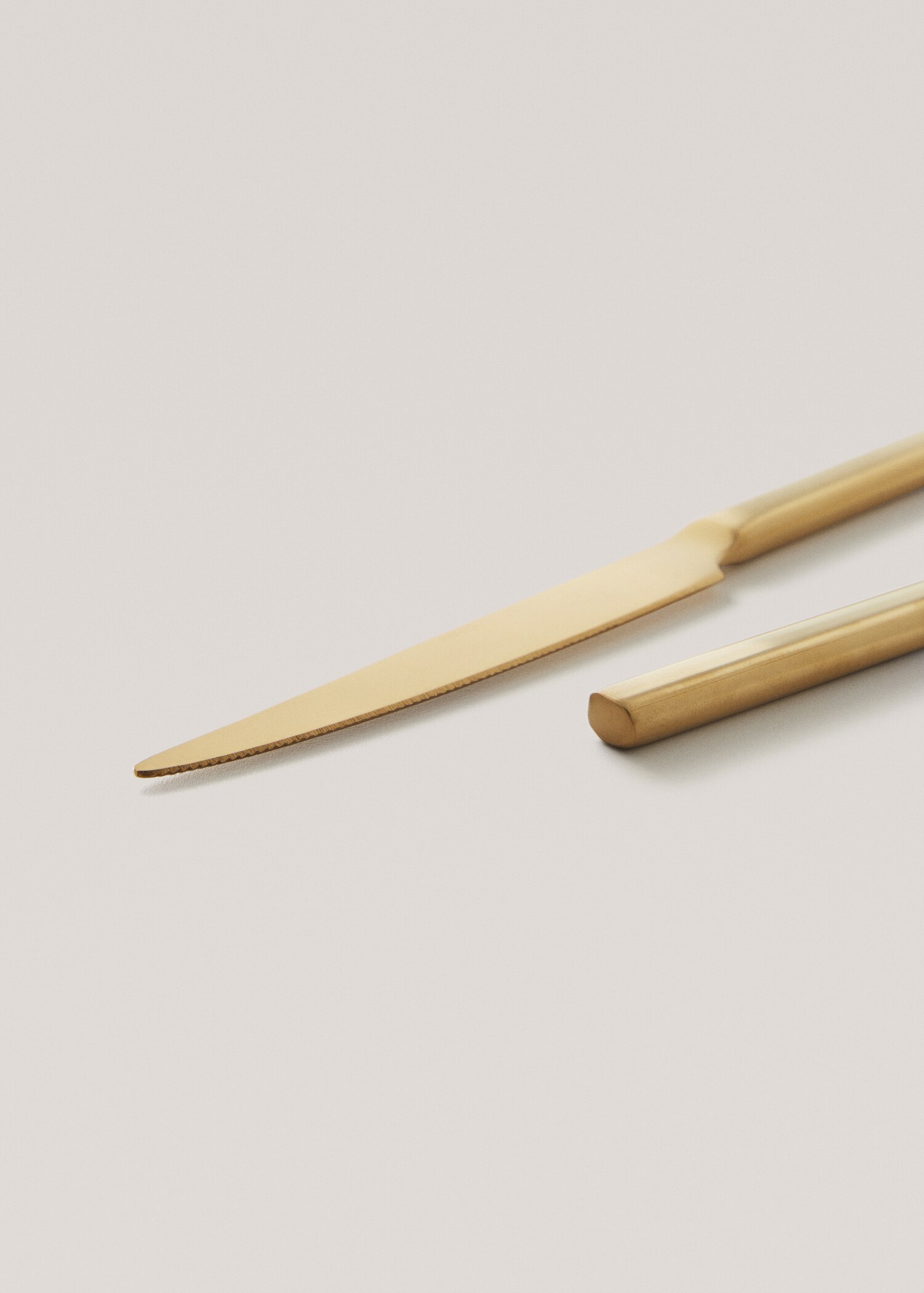4-pack of 100% steel gold knives - Details of the article 1