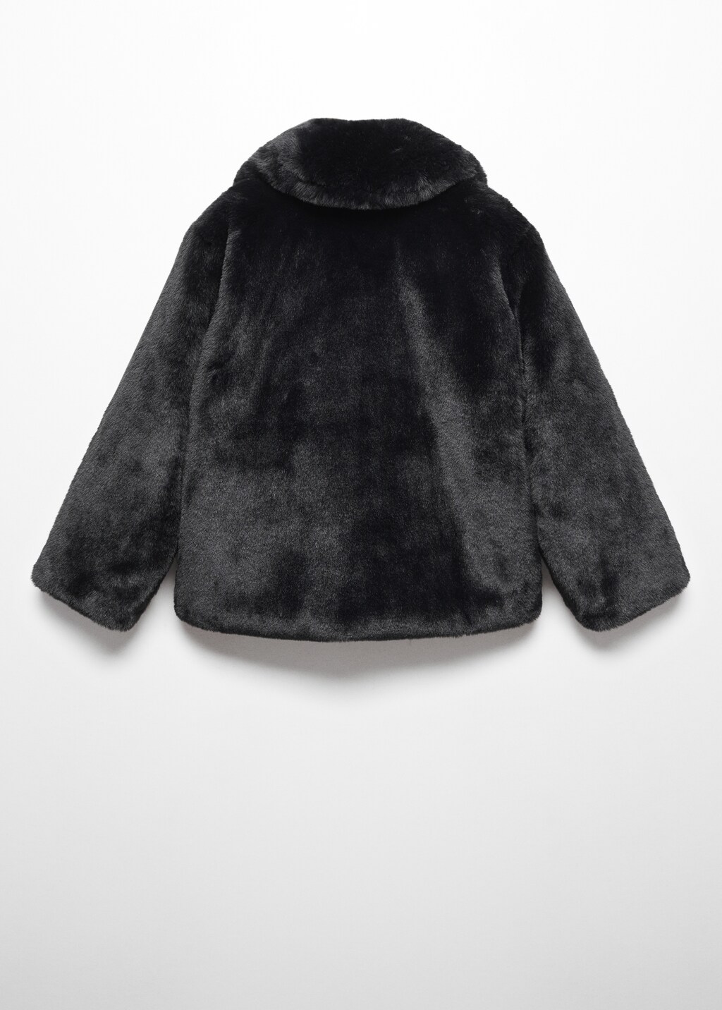 Fur-effect coat - Girls | MANGO OUTLET USA Fur-effect coat - Girls | MANGO OUTLET USA