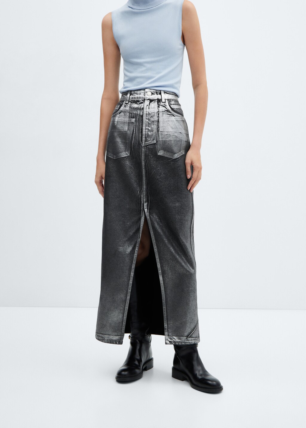 スカート 570.DENIM LONG SKIRT 570.DENIM LONG SKIRT