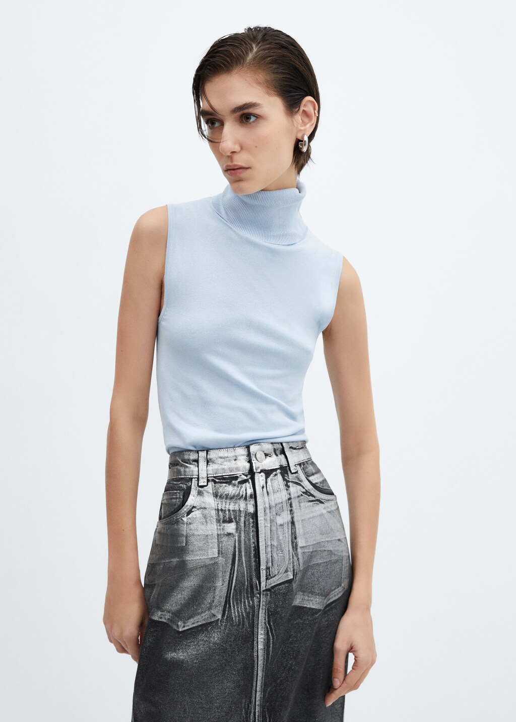 グッドグリーフ DENIM LONG SK with Chain グッドグリーフ DENIM LONG SK with Chain 38 ロングスカート