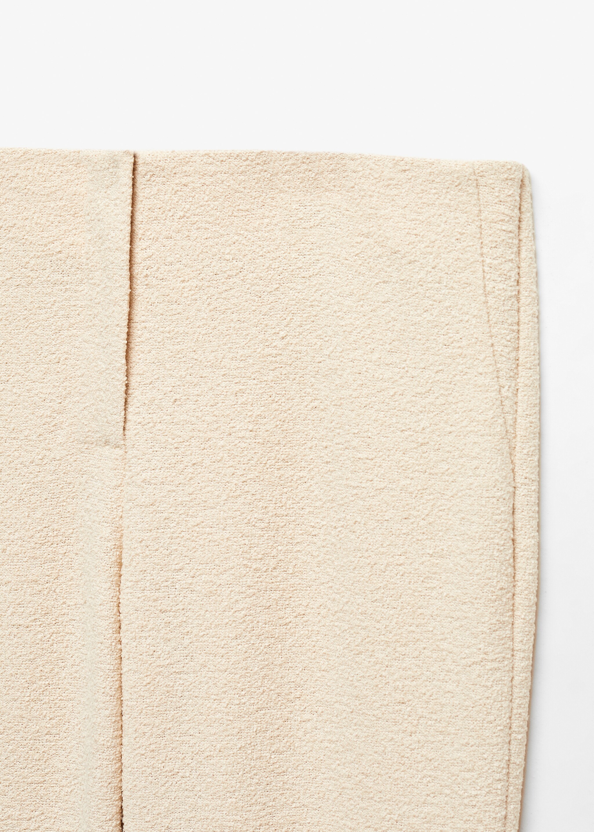 Flared knitted trousers - Details of the article 8, Off White. Ref: 57049123-00.