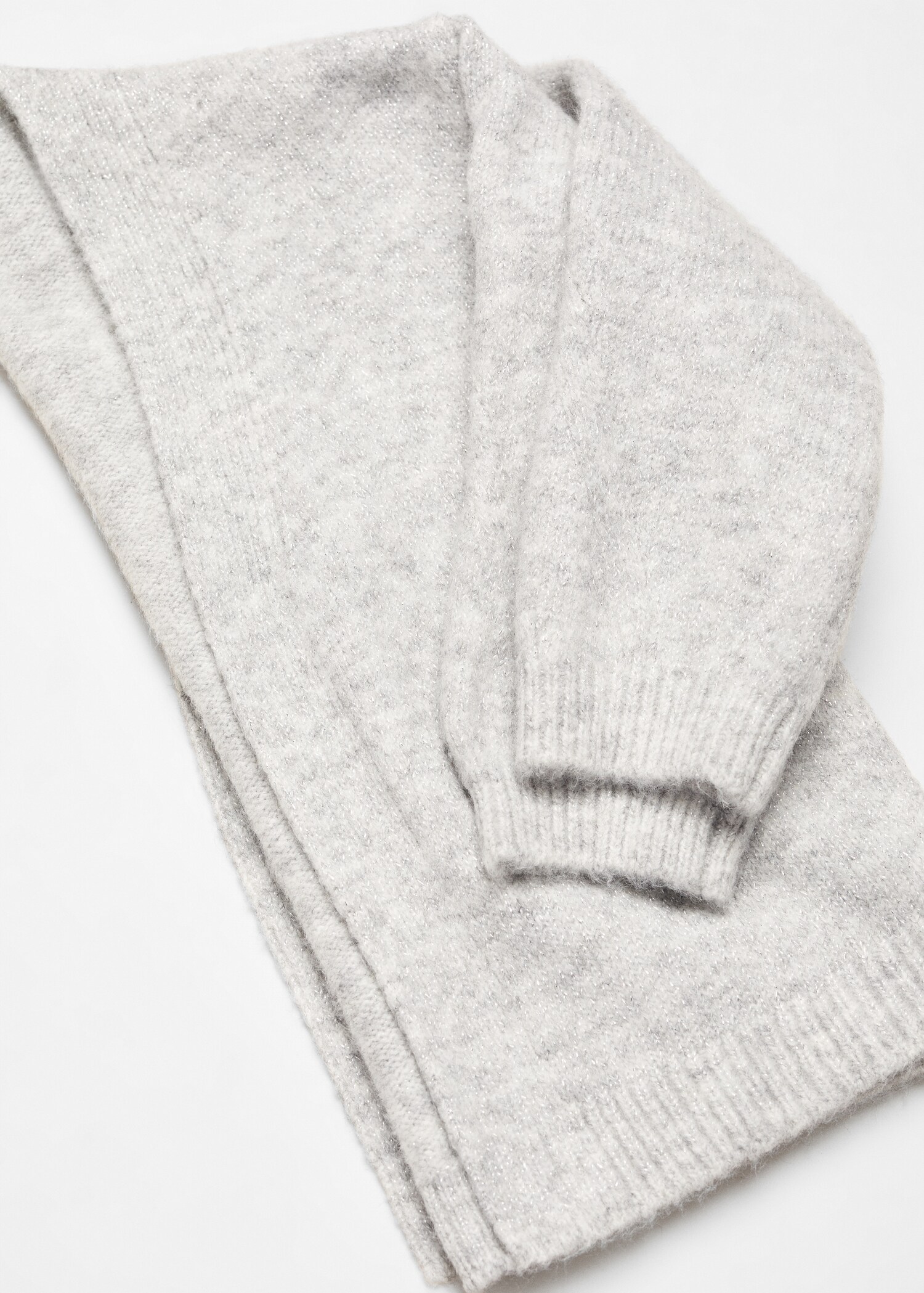 Lurex knitted cardigan - Details of the article 0
