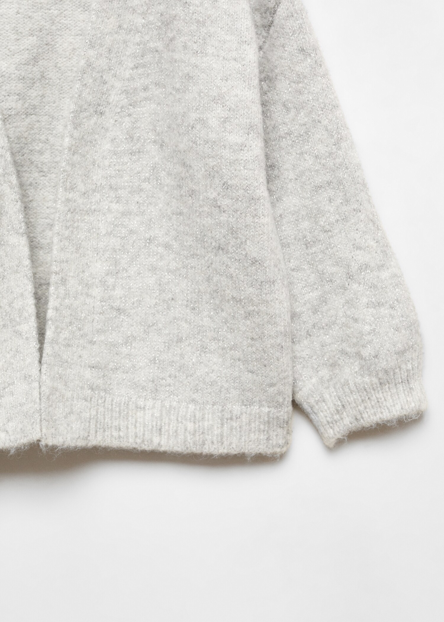Lurex knitted cardigan - Details of the article 8