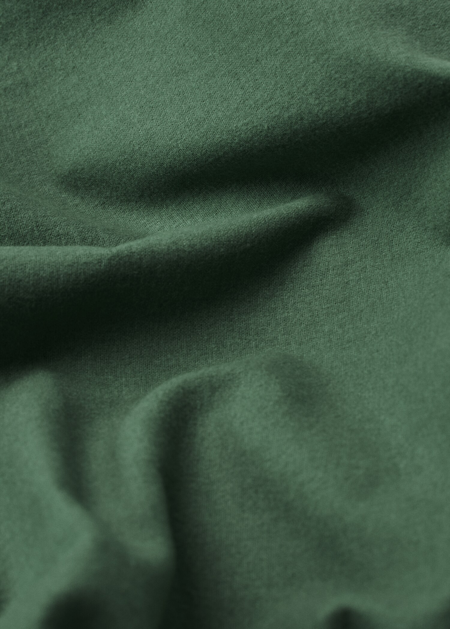 Plain flannel fitted sheet 150cm - Details of the article 3