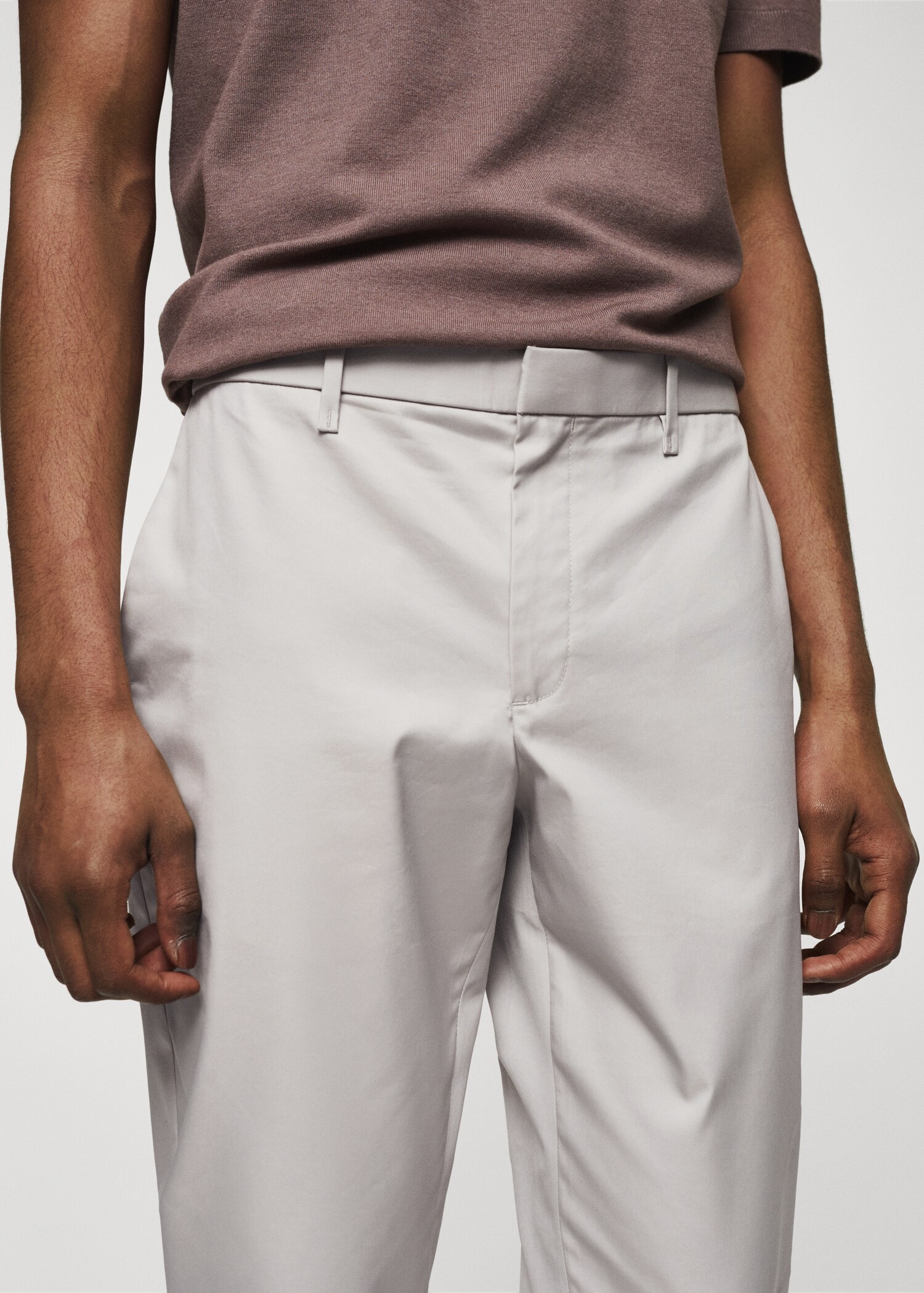 Pantalon slim fit coton - Détail de l'article 1