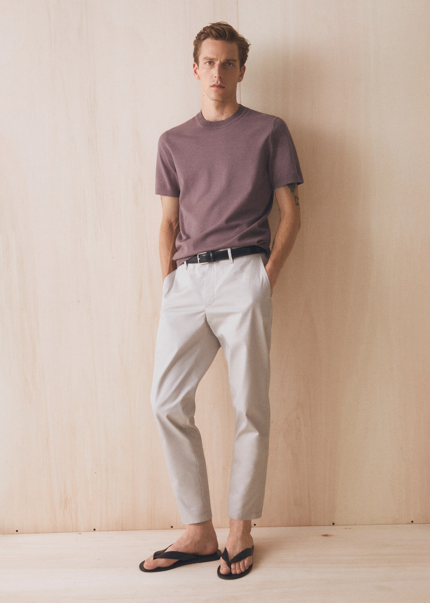 Pantalon slim fit coton - Détail de l'article 5