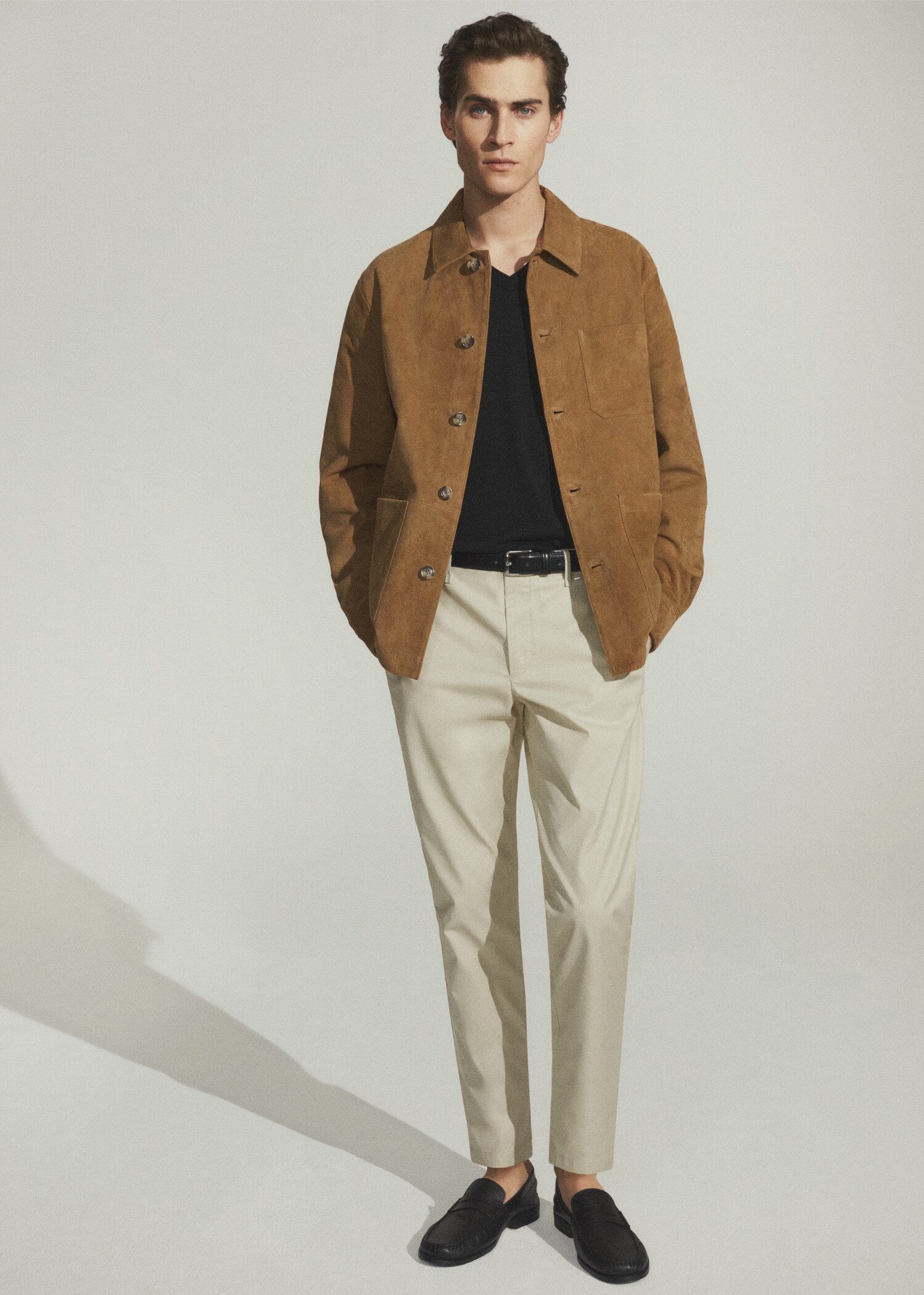 Slim Fit-Baumwollhose - Detail des Artikels 5