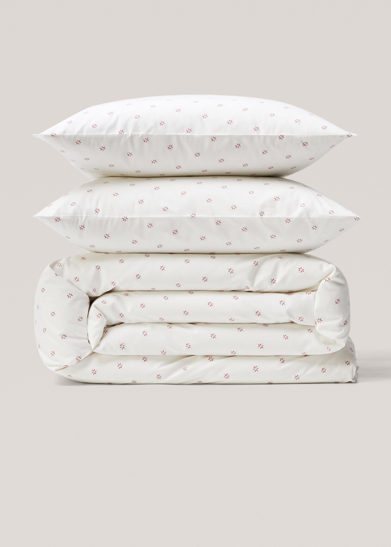 Floral-print duvet cover Queen bed - Article without model