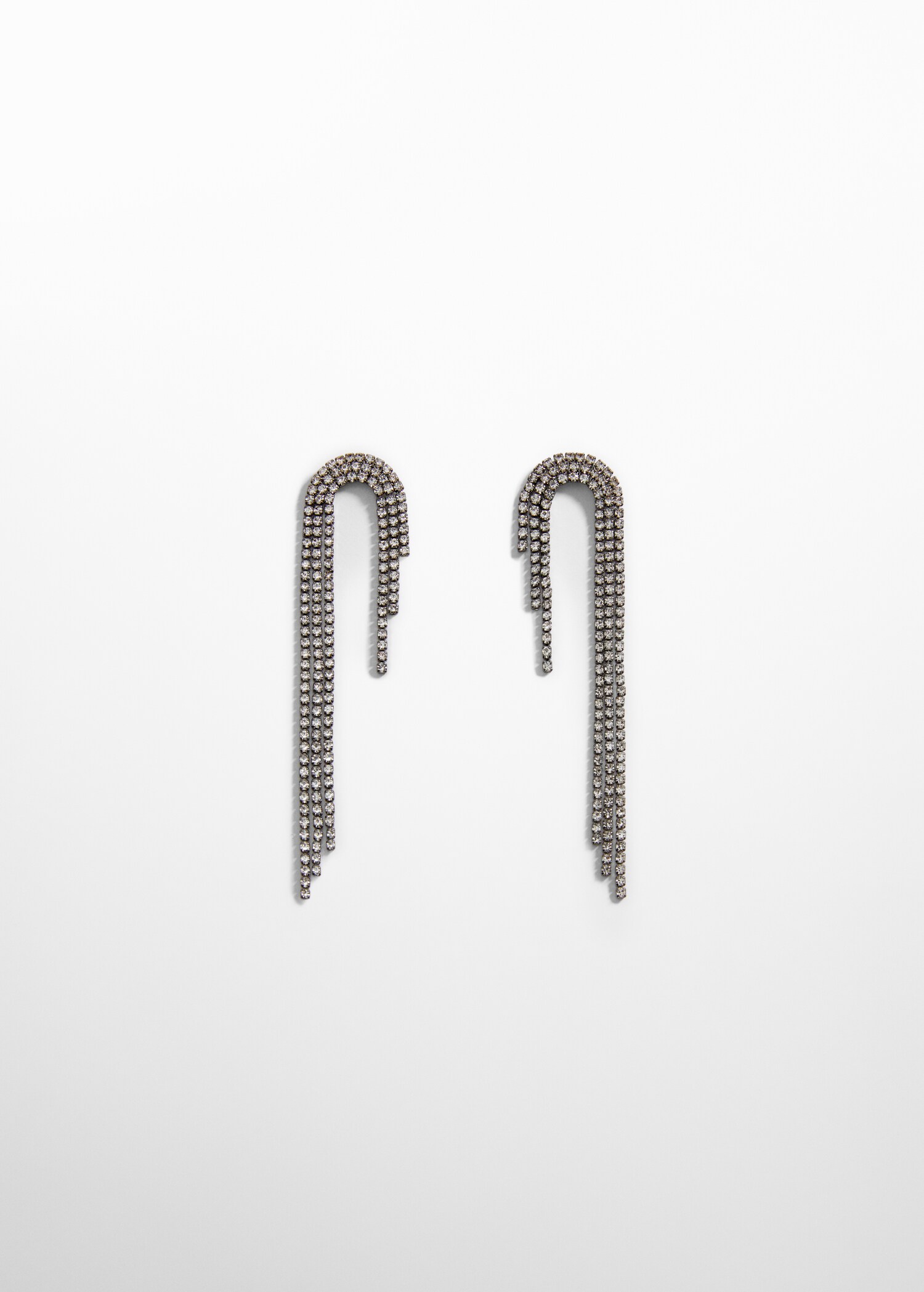 Boucles d'oreilles pendantes strass - Article sans modèle
