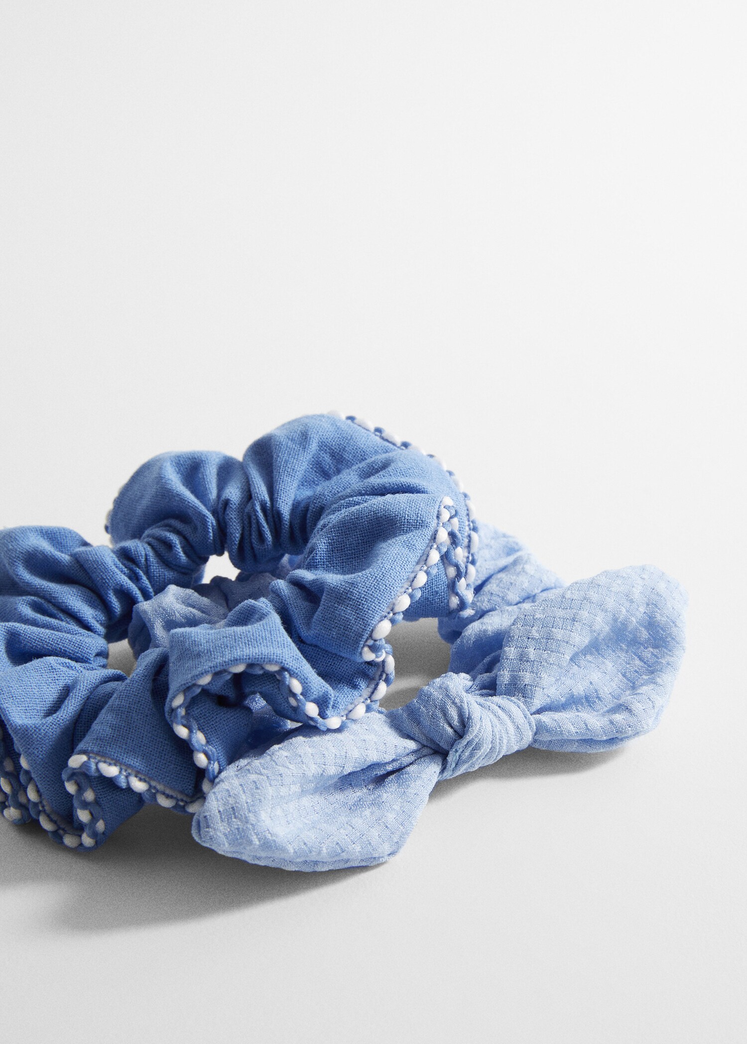 2-pak scrunchies - Middenvlak