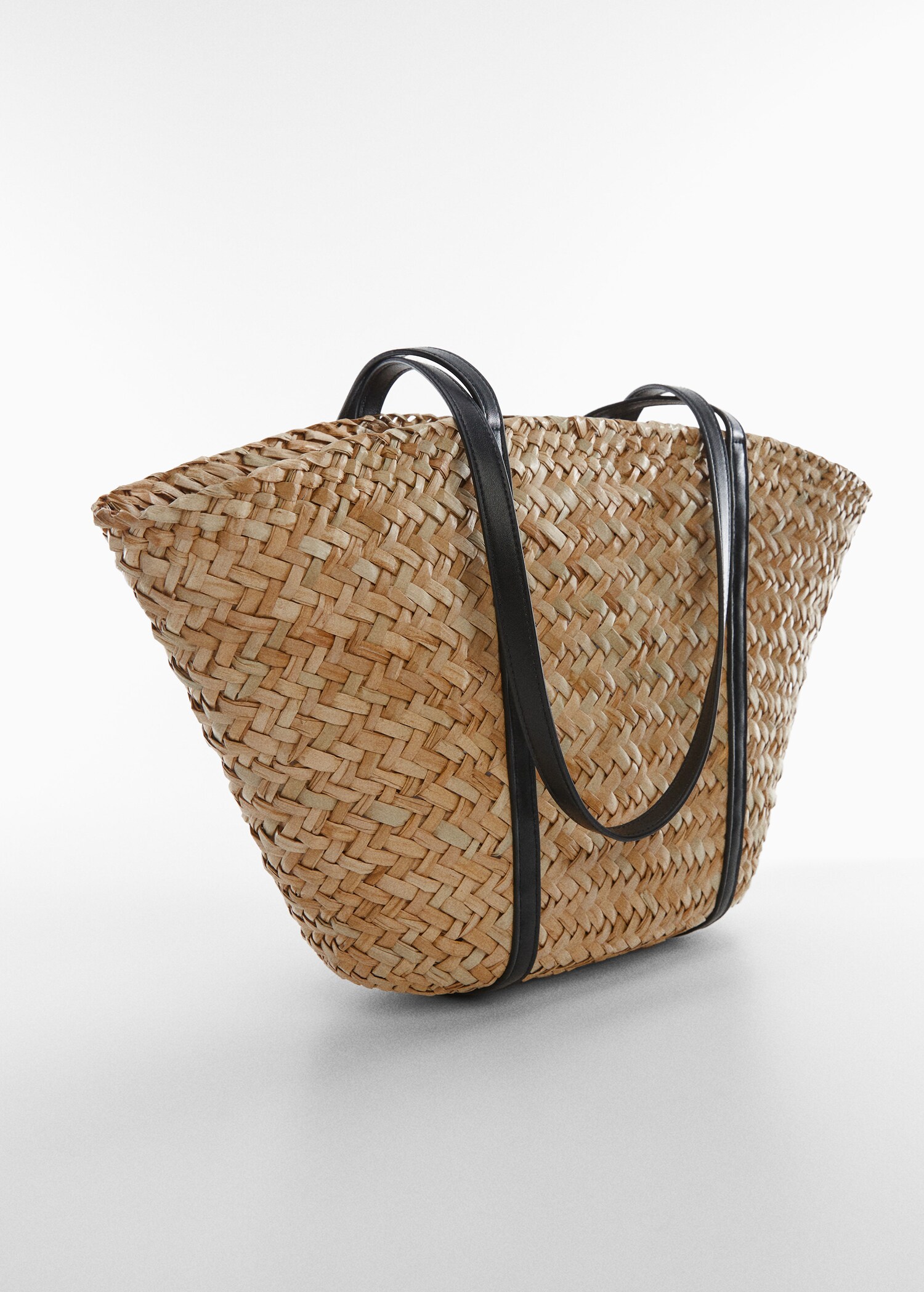 Bolso capazo fibra natural - Plano medio