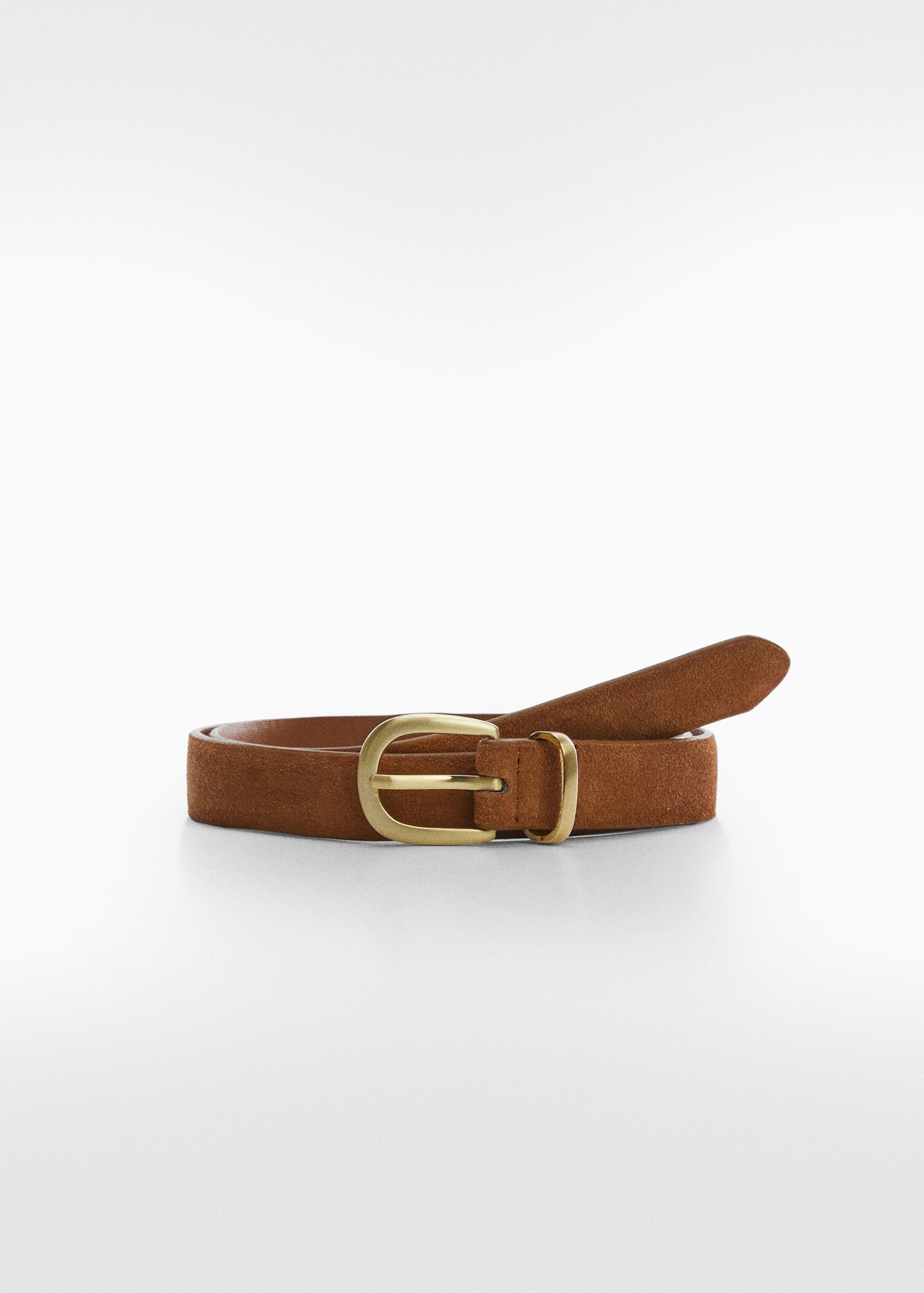 Buckle leather belt - Article without model