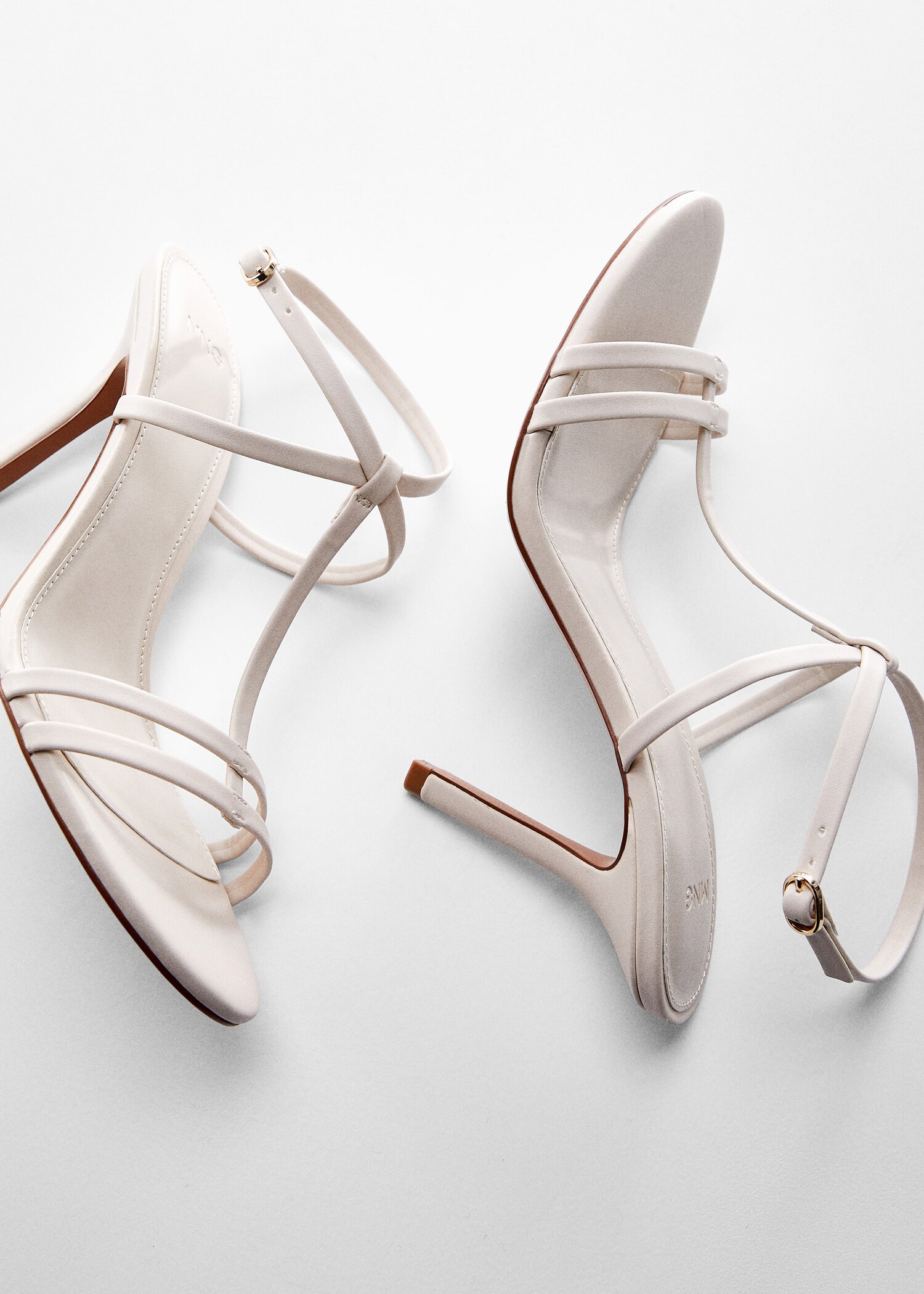 Ankle-cuff heeled sandals - Details of the article 5