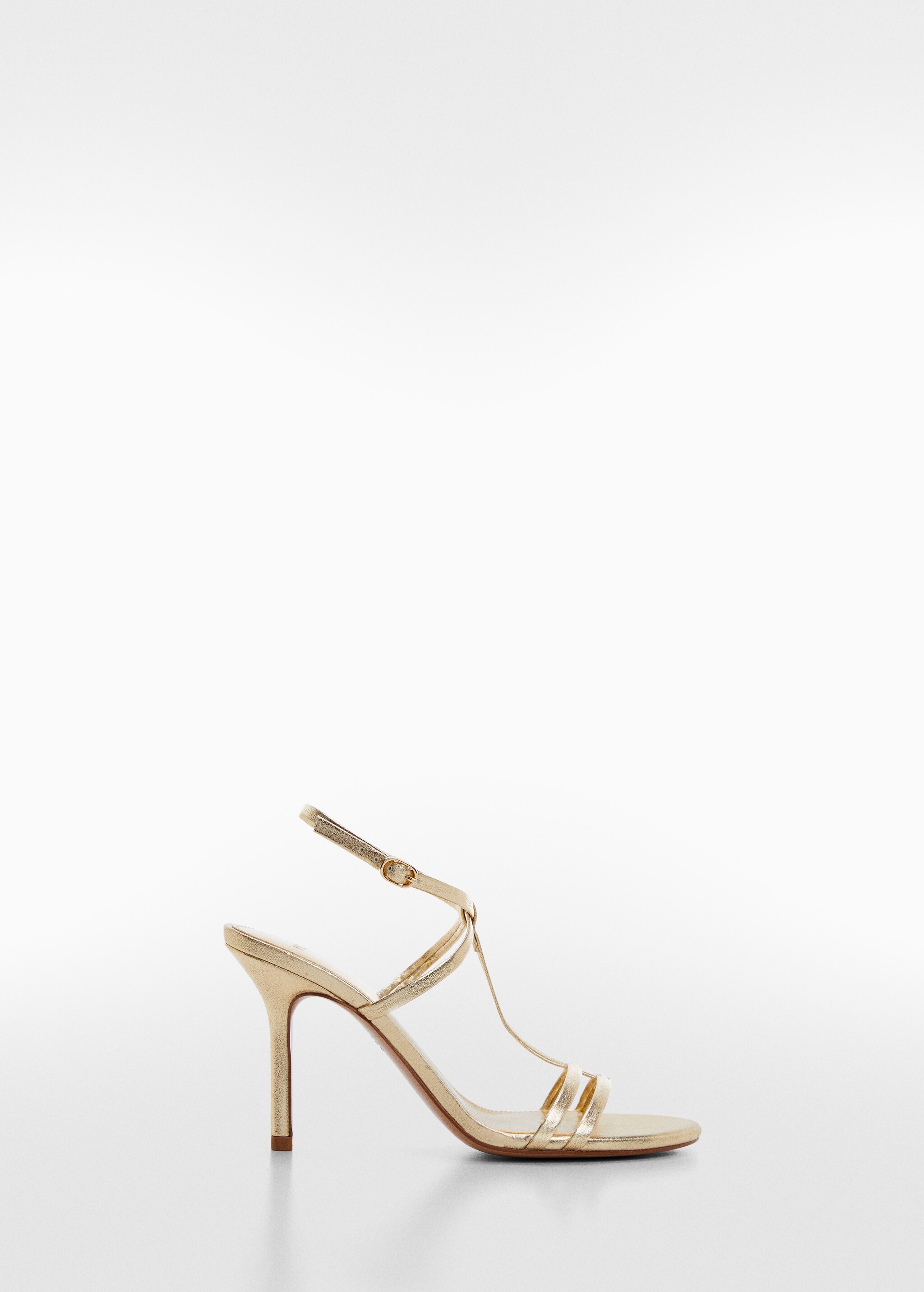 Ankle-cuff heeled sandals - Article without model