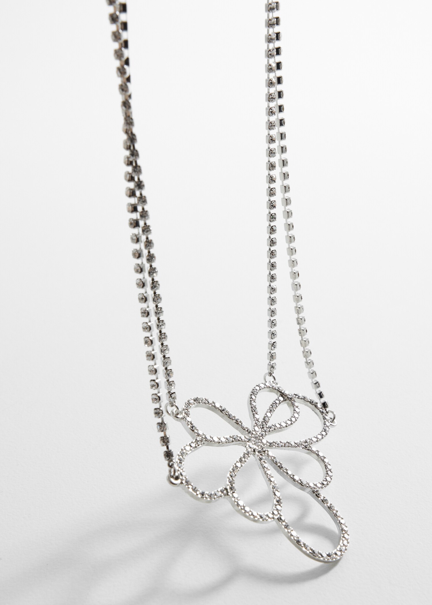 Rhinestone crystal necklace - Details of the article 5