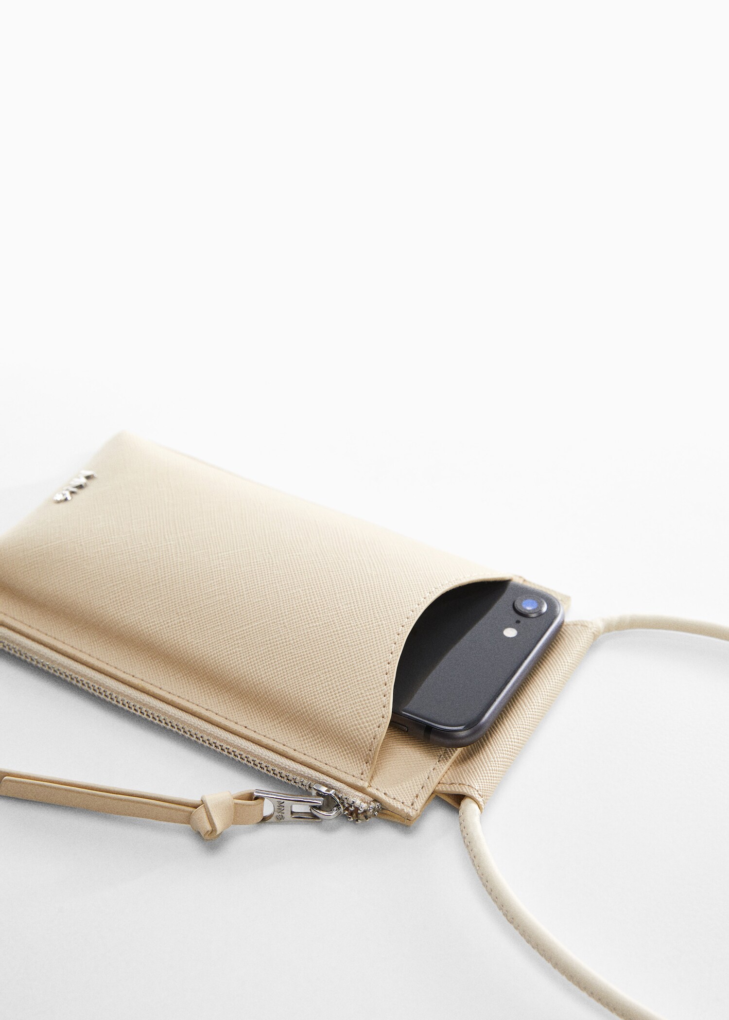 Housse téléphone portable effet saffiano - Détail de l'article 1