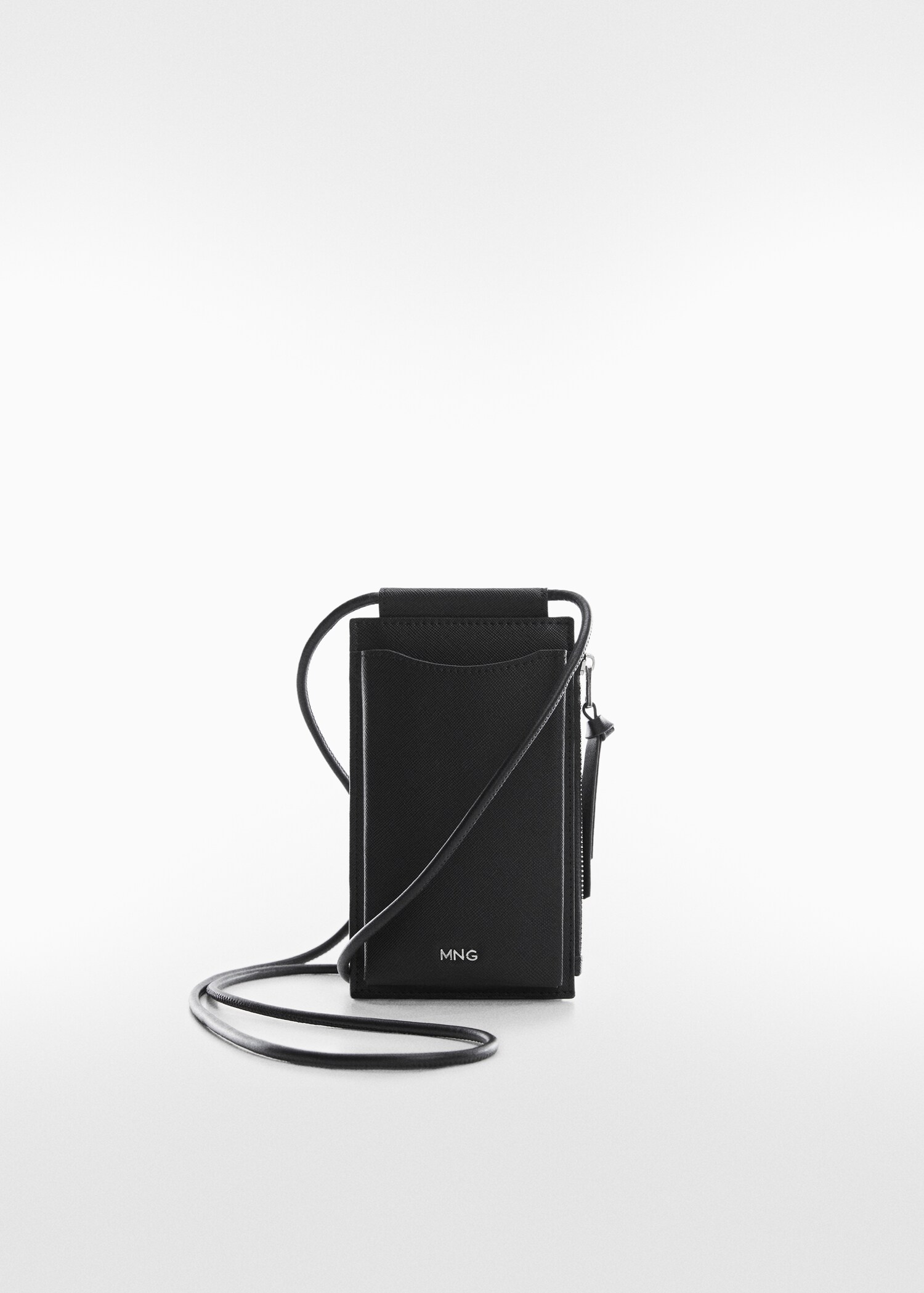 Housse téléphone portable effet saffiano - Article sans modèle