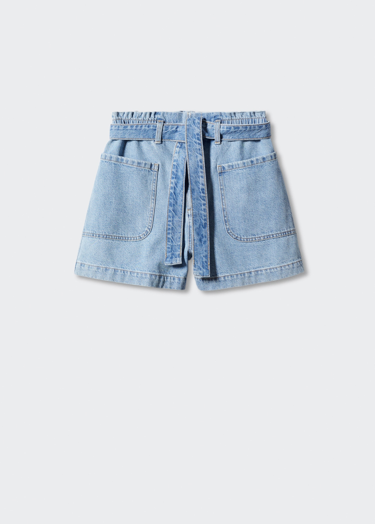 Paperbag-Shorts mit Gürtel Damen MANGO OUTLET Österreich