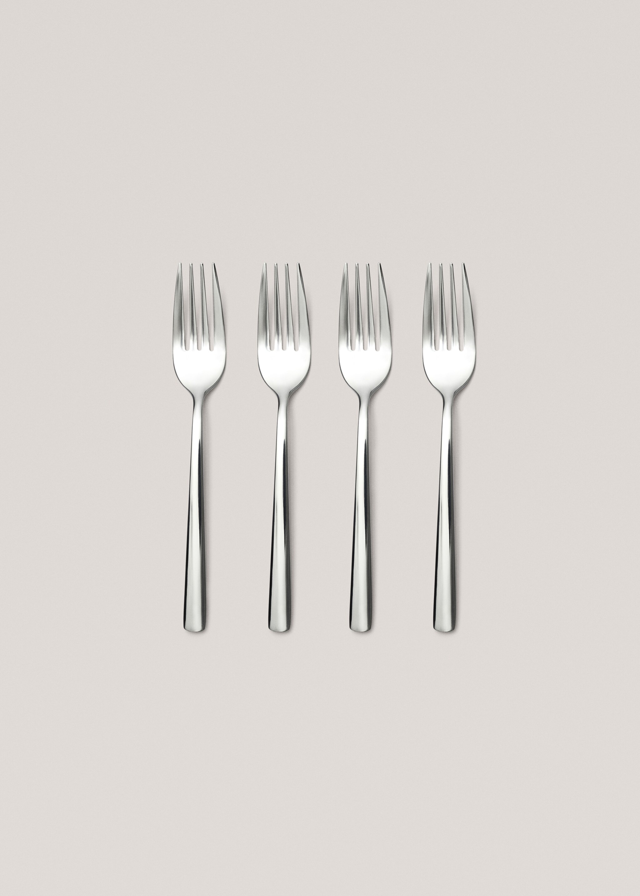 Set van 4 dessertvorkjes - Artikel zonder model