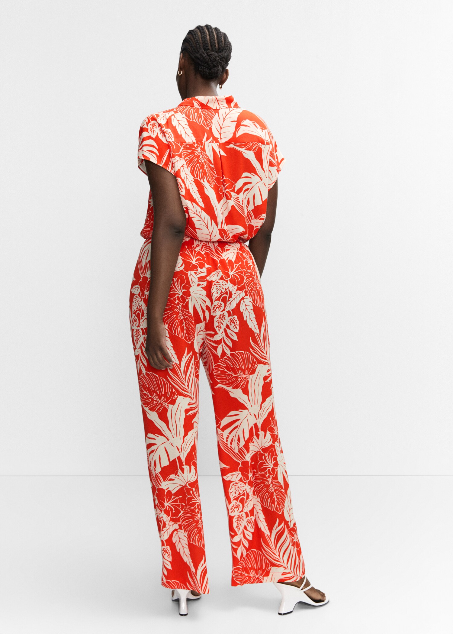 Flowy printed trousers - Details of the article 4