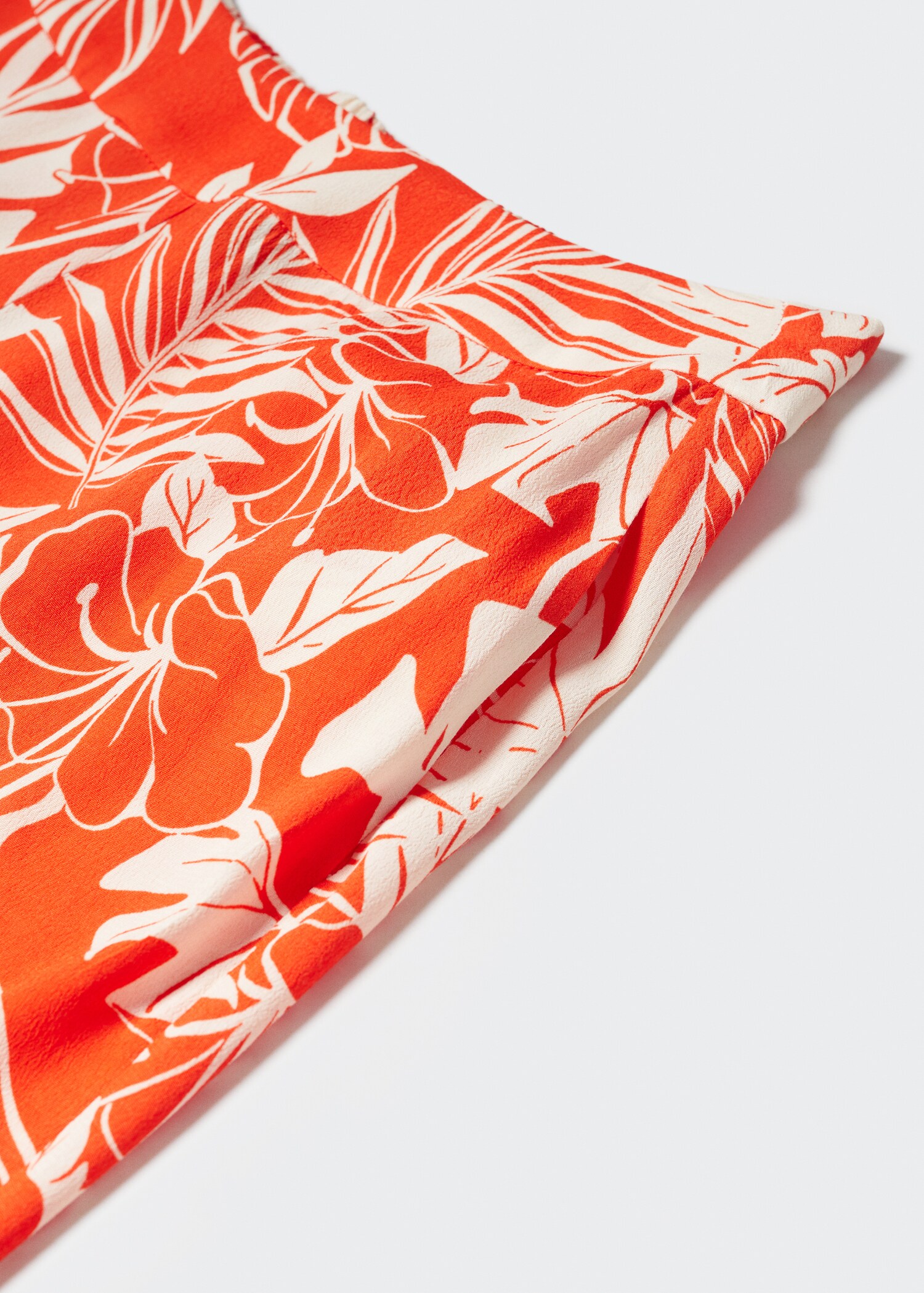 Flowy printed trousers - Details of the article 8