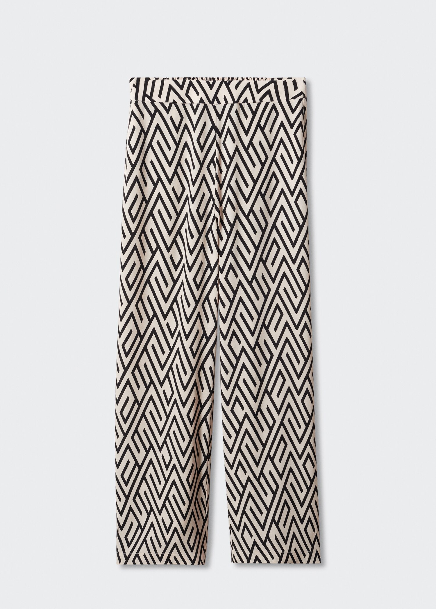 Flowy printed trousers - Article without model