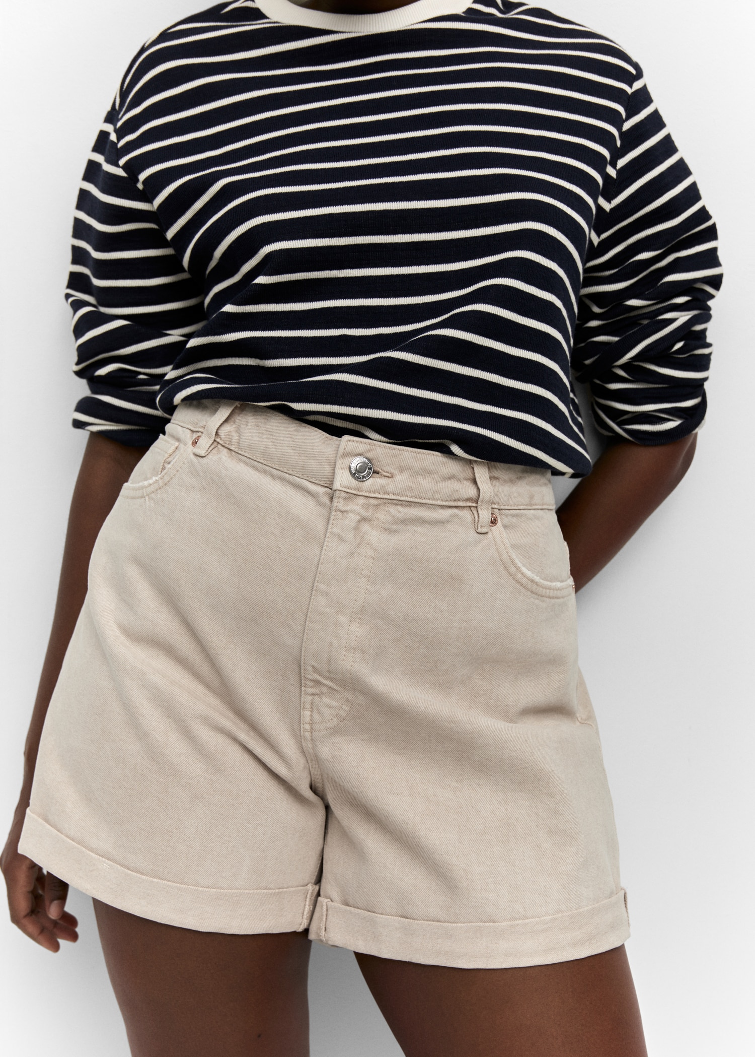 Shorts Vaqueros Pantalones Cortos Mango Outlet Pantalón Corto