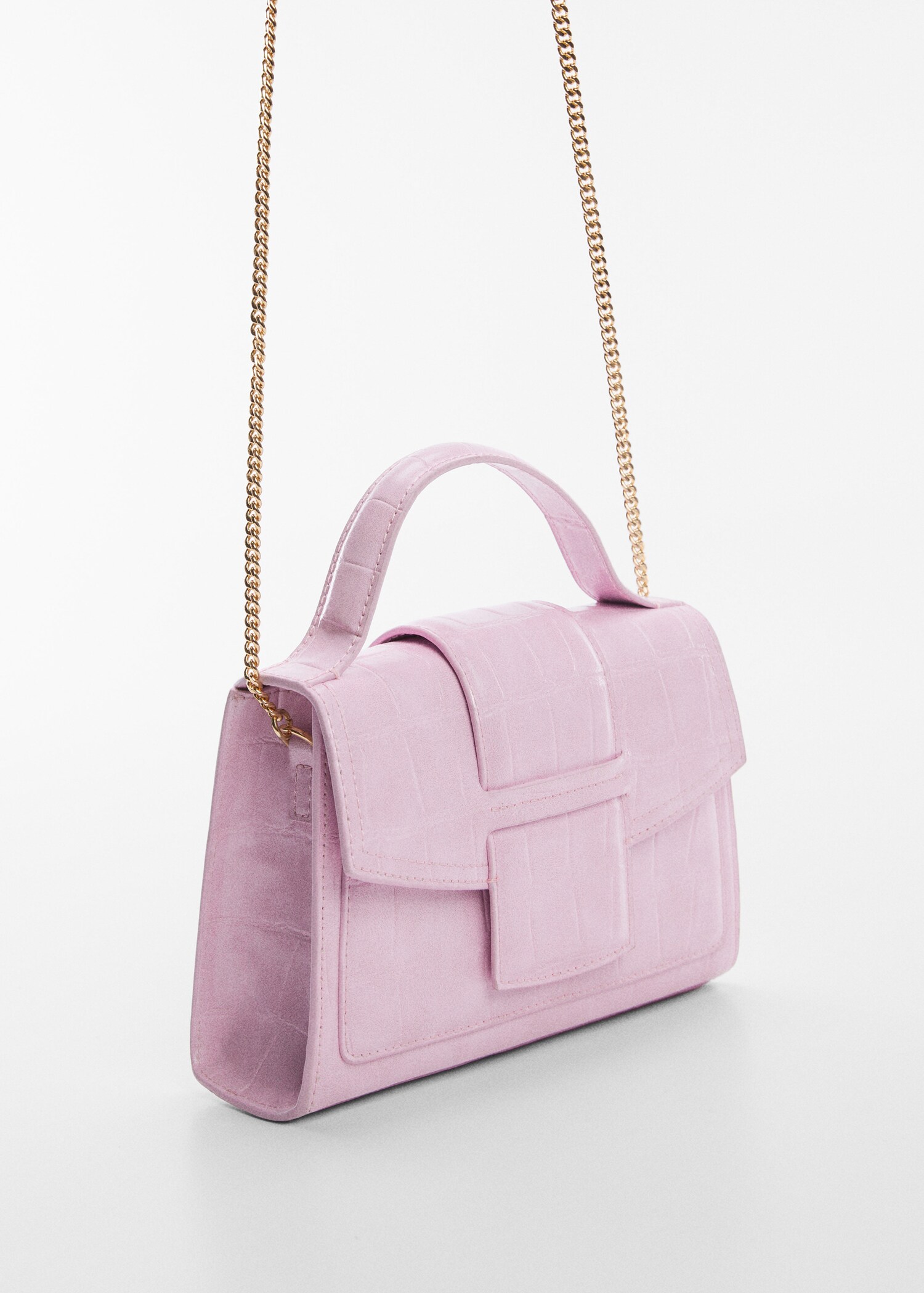 Flap chain bag - Medium plane