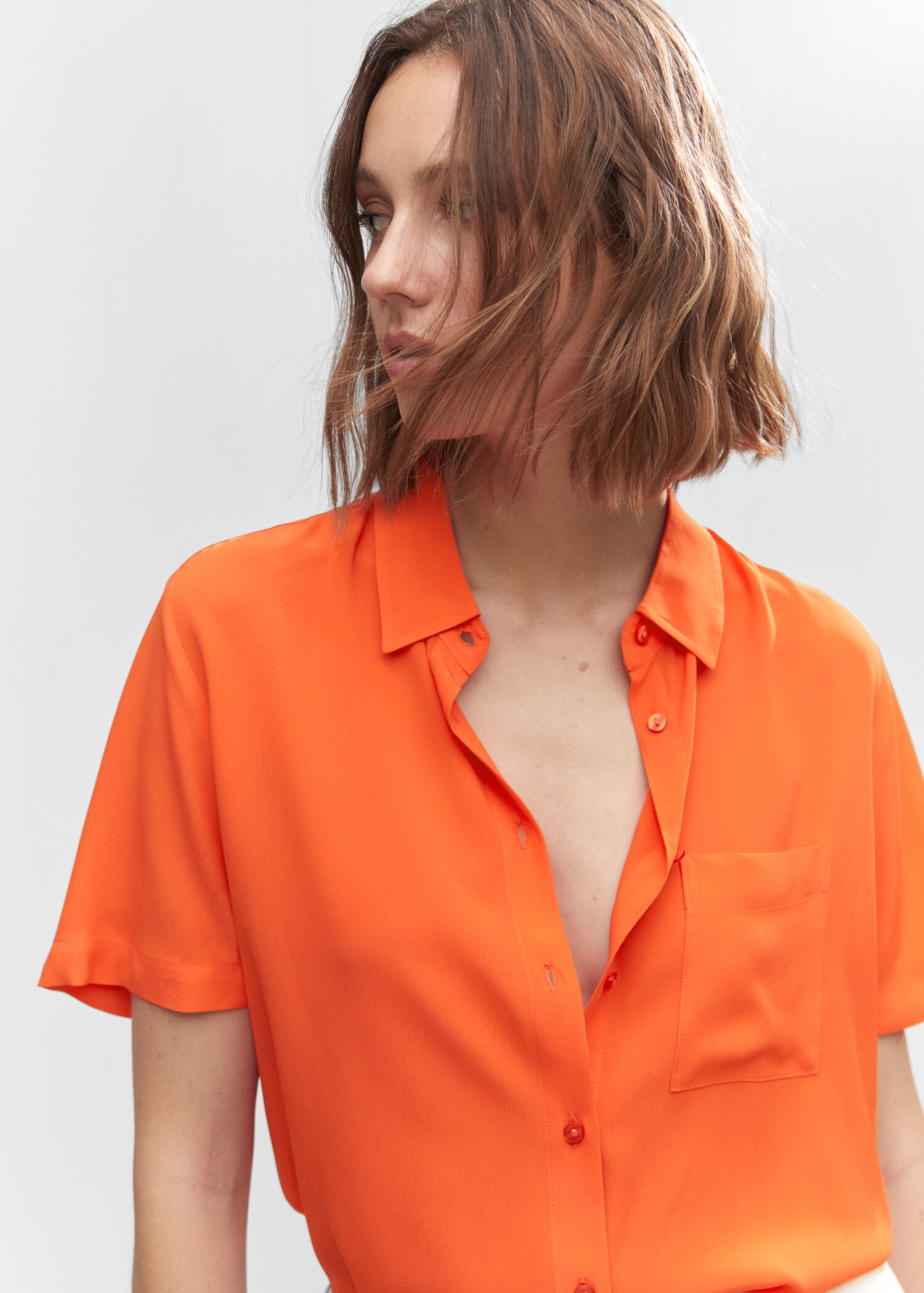 Pocket oversize shirt - Details of the article 1