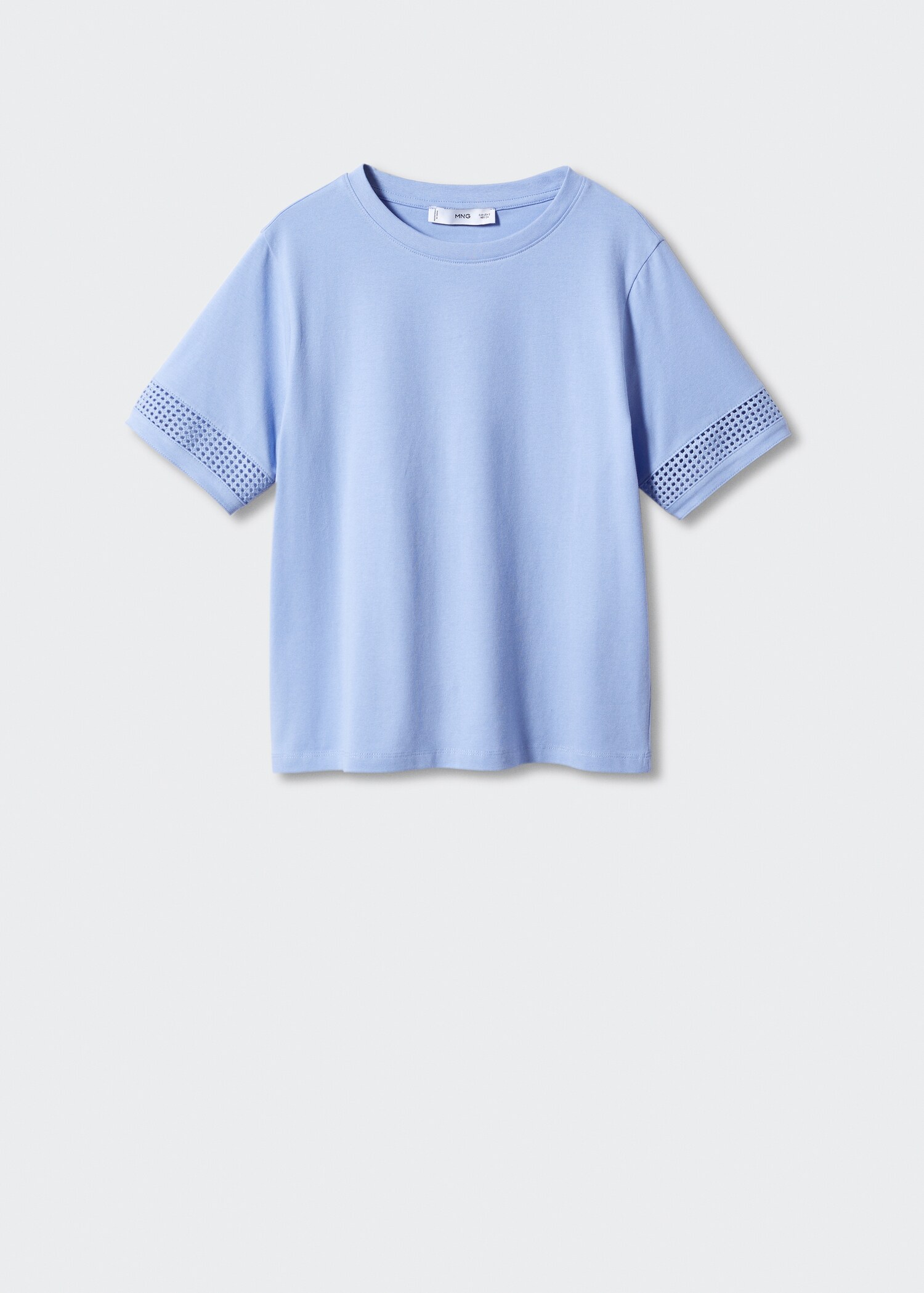 T-Shirt mit Detail am Ärmel - Artikel ohne Model