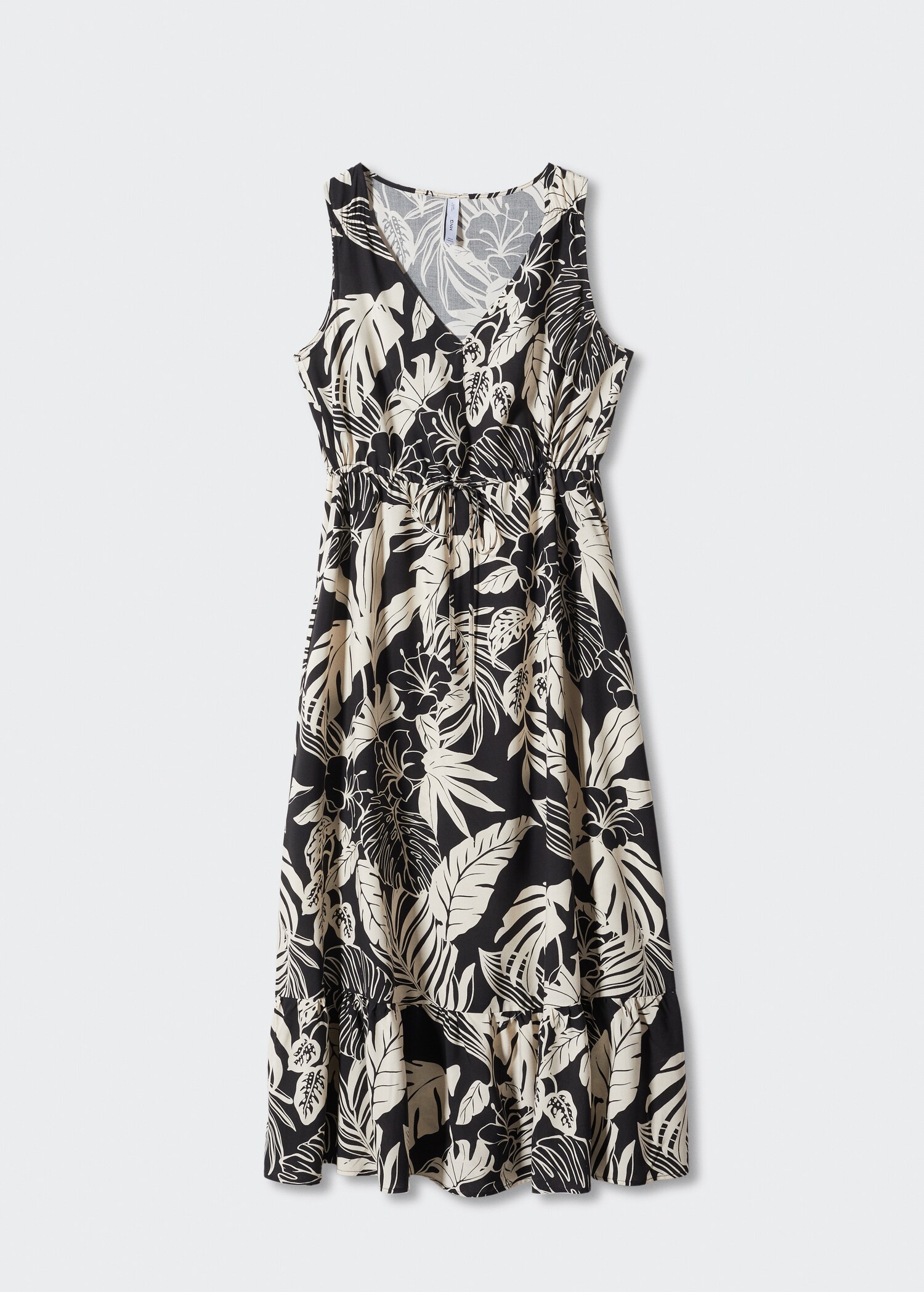 Printed bow dress - Article without model
