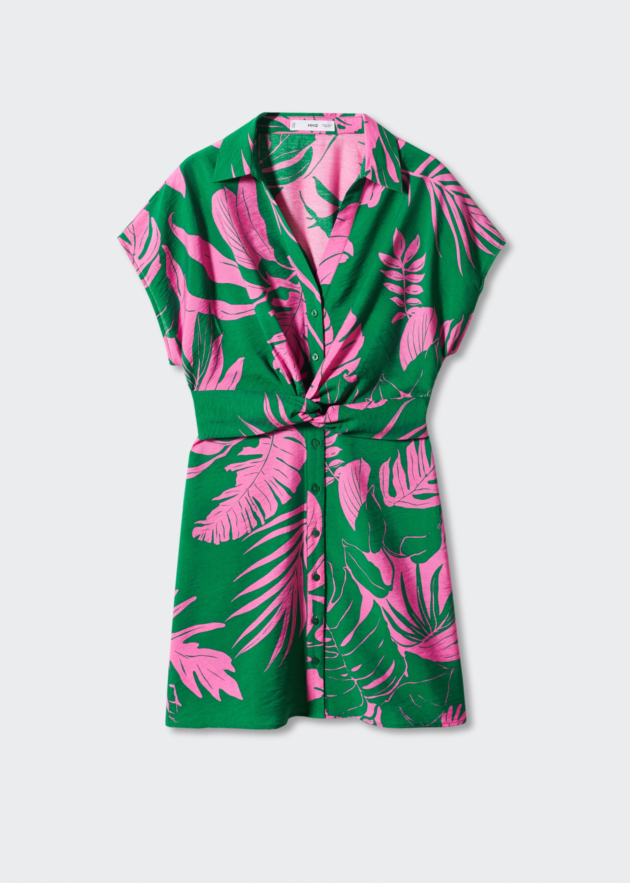 Tropical shirt dress - Article without model