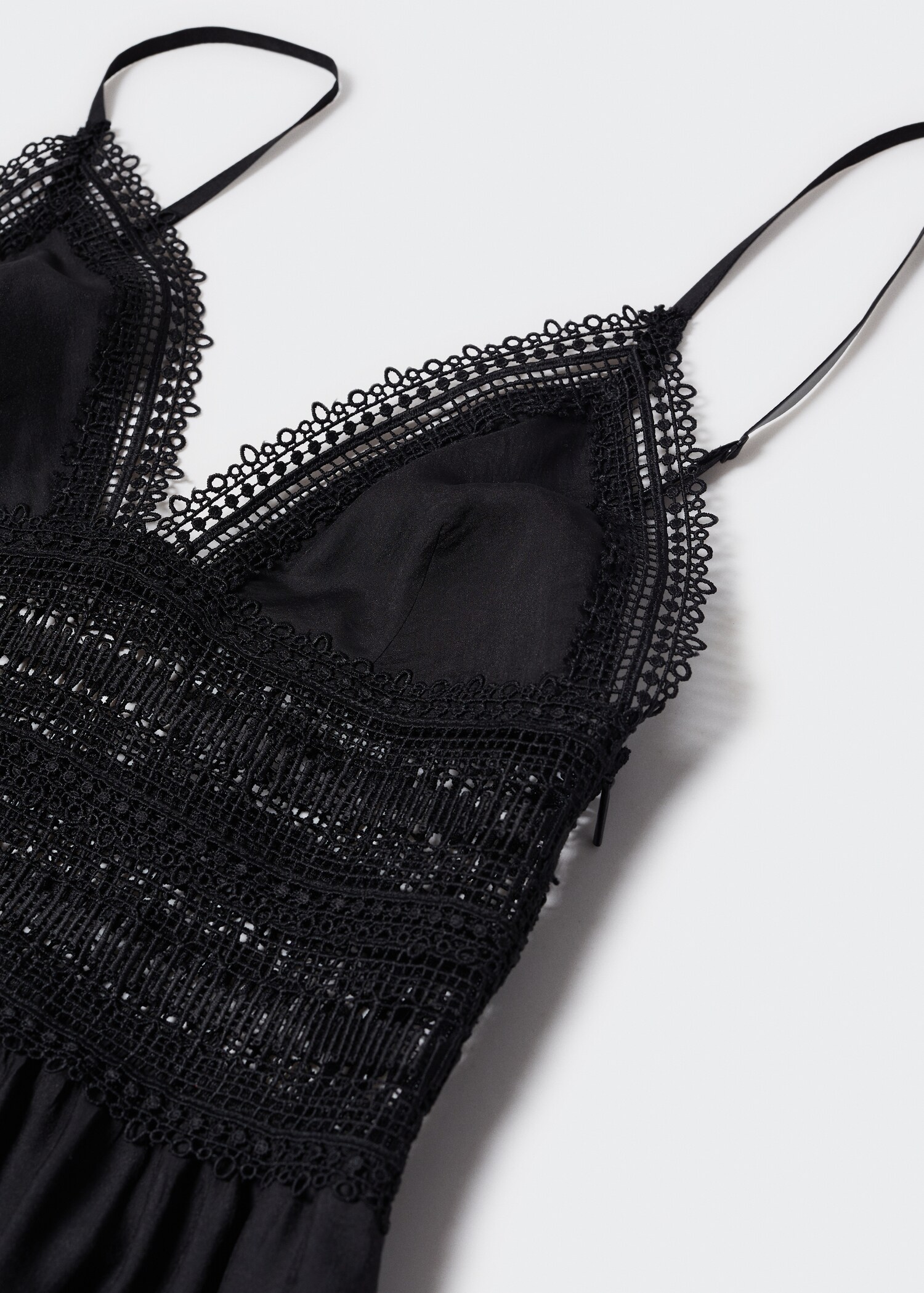 Lace panel dress - Details of the article 8
