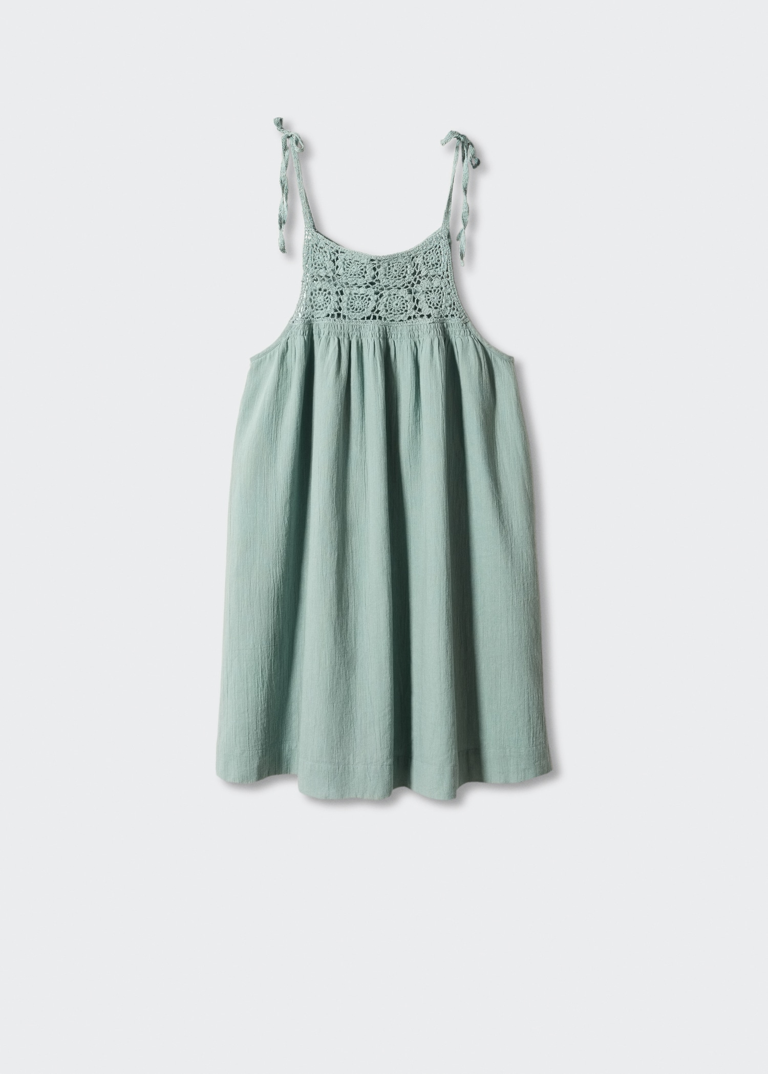Vestido paneles crochet - Artículo sin modelo