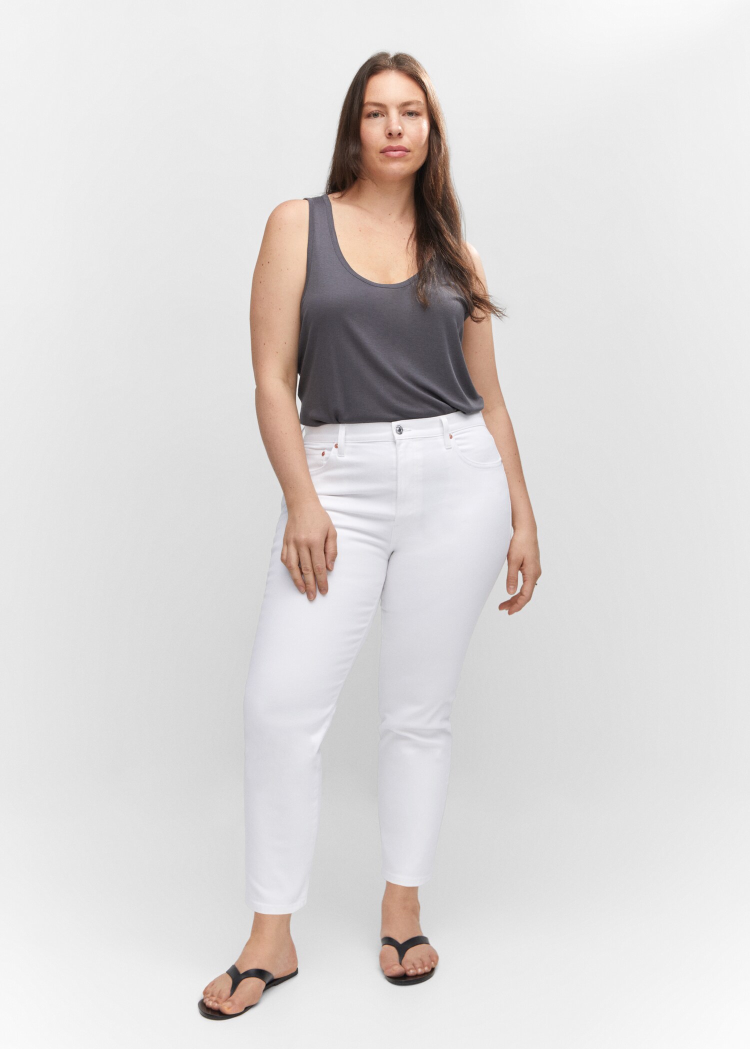 Jeans Claudia, slim cropped - Artikkeldetalj 3