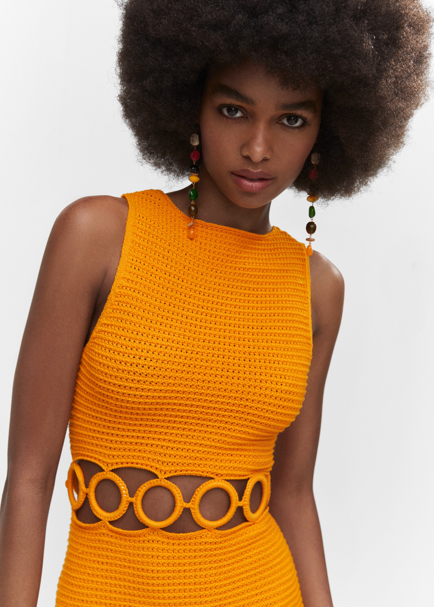 Hoops crochet dress - Details of the article 1