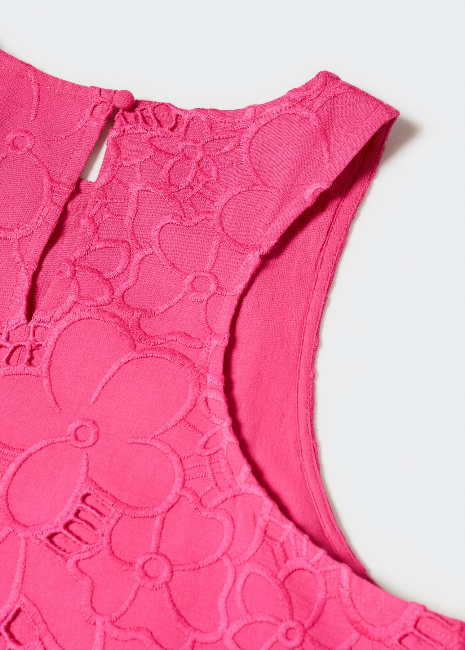 Baumwollkleid mit Lochmuster - Detail des Artikels 8