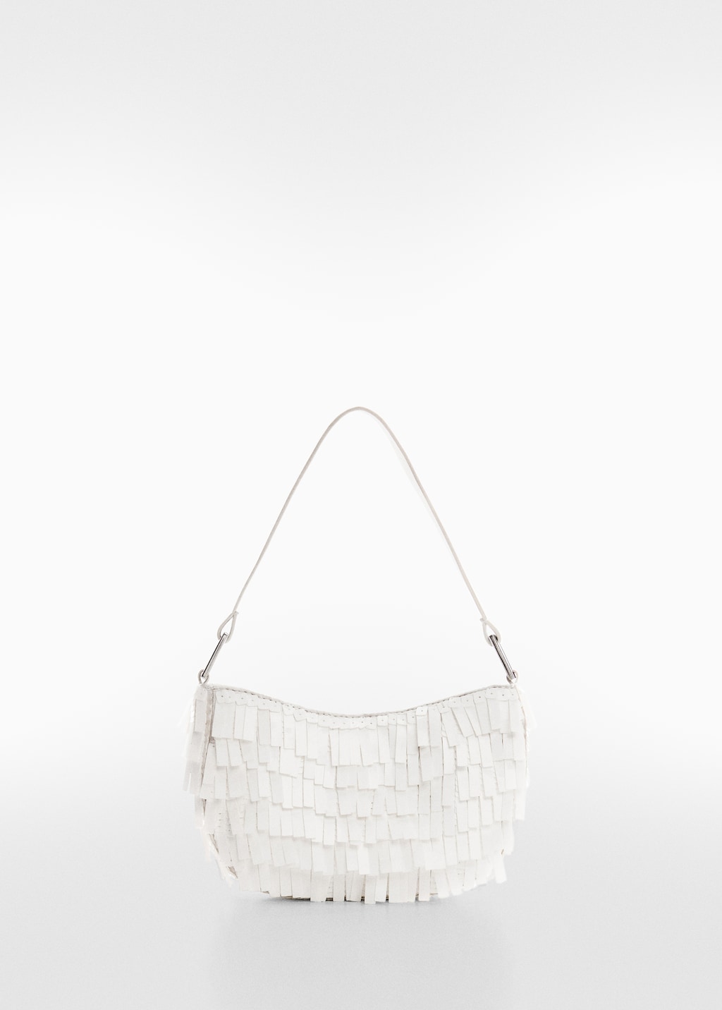 Fringed shoulder bag