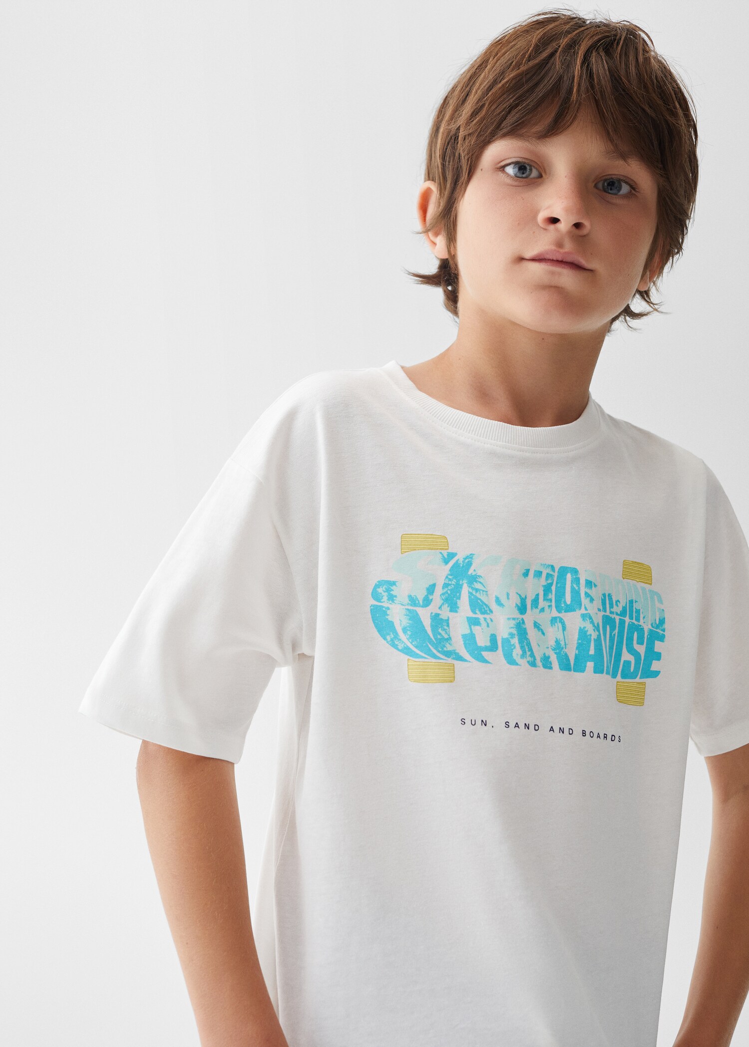 T-shirt estampada algodão - Pormenor do artigo 1