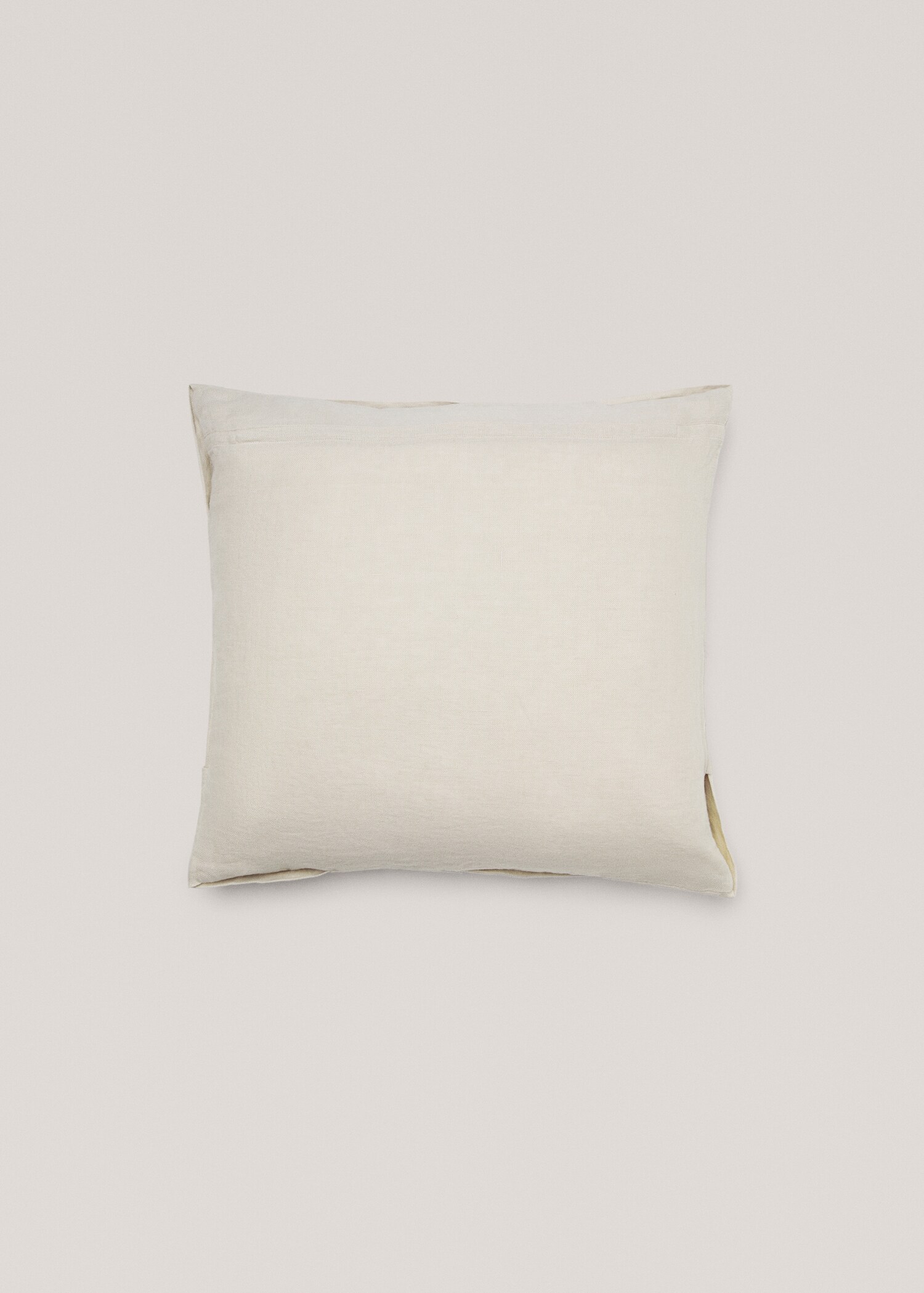 Housse de coussin 100 % lin tressée 50x50 cm - Détail de l'article 1