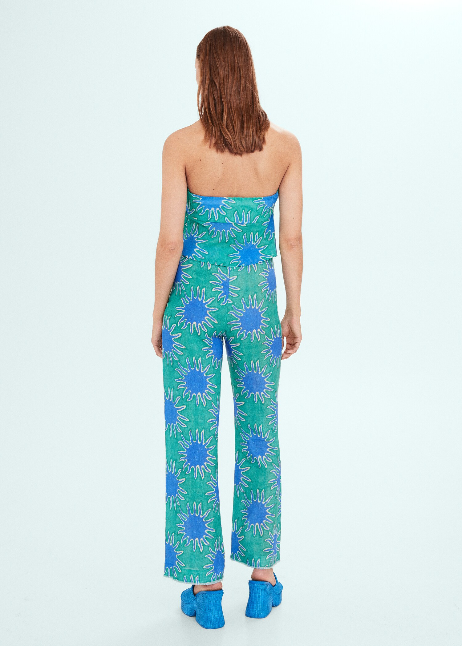 Top bandeau nudo estampado - Reverso del artículo