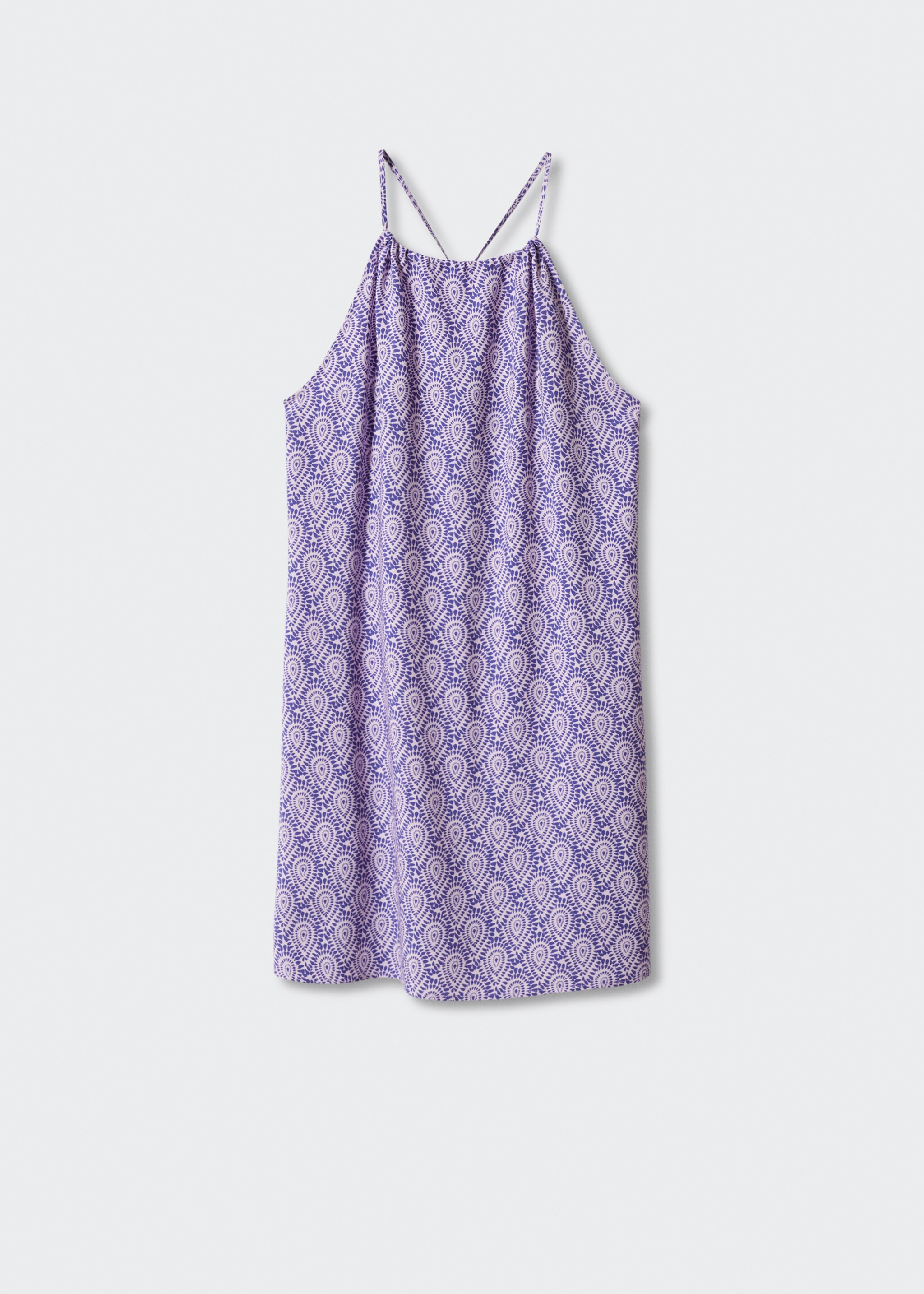 Print wrap dress - Article without model, Light/Pastel Purple. Ref: 57050455-00.