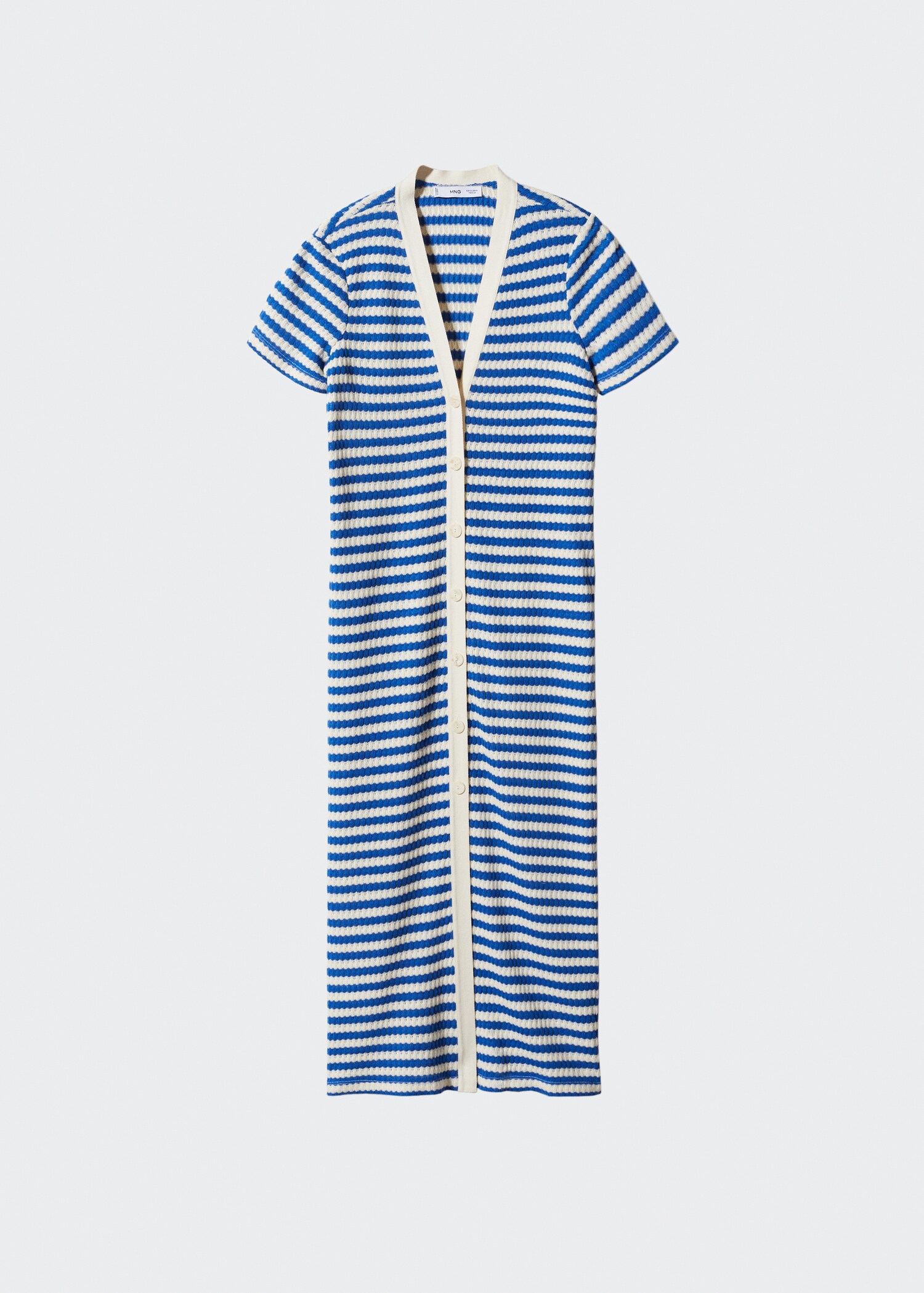 Striped jersey dress - Article without model
