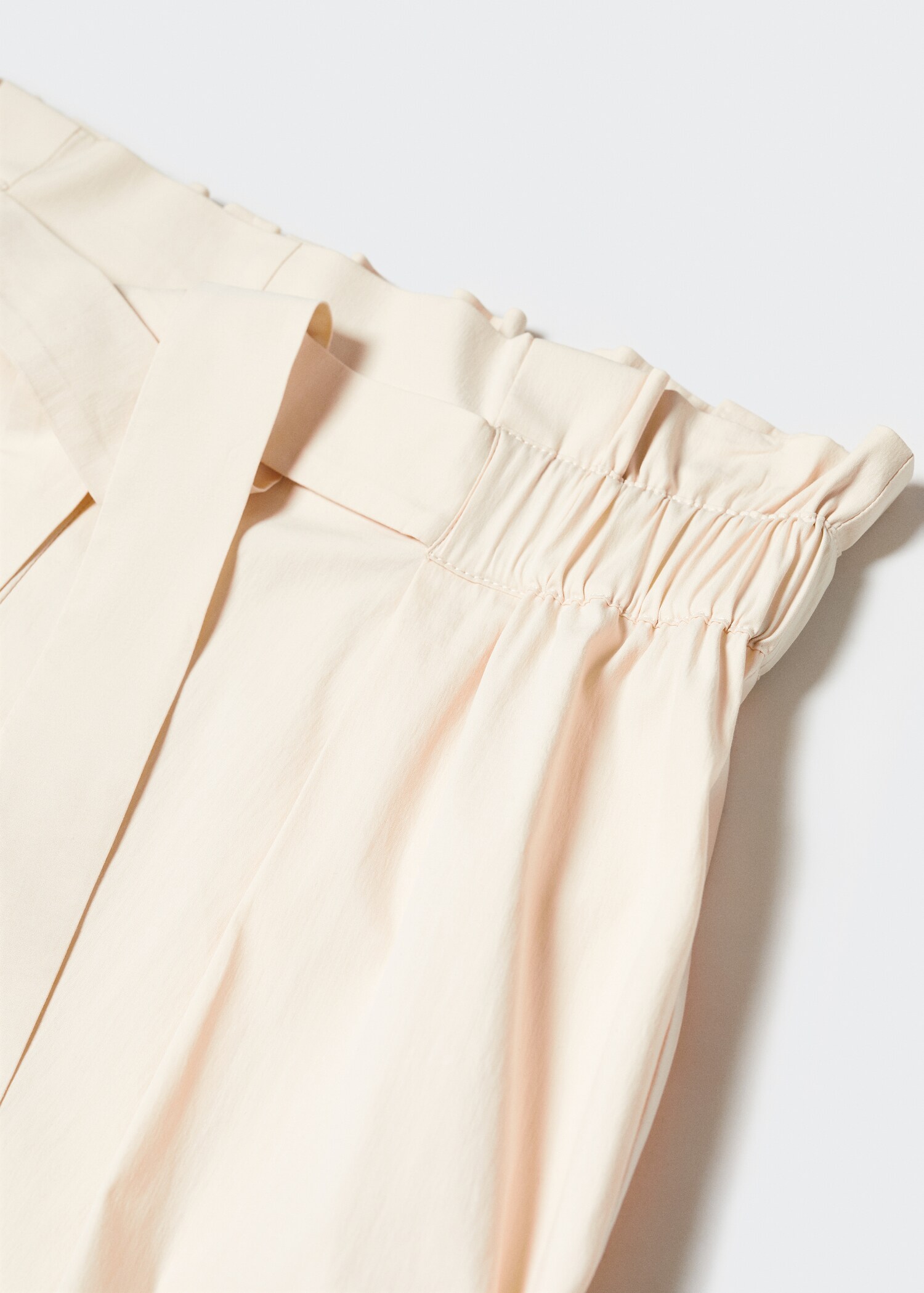 Paperbag shorts with bow - Details of the article 8