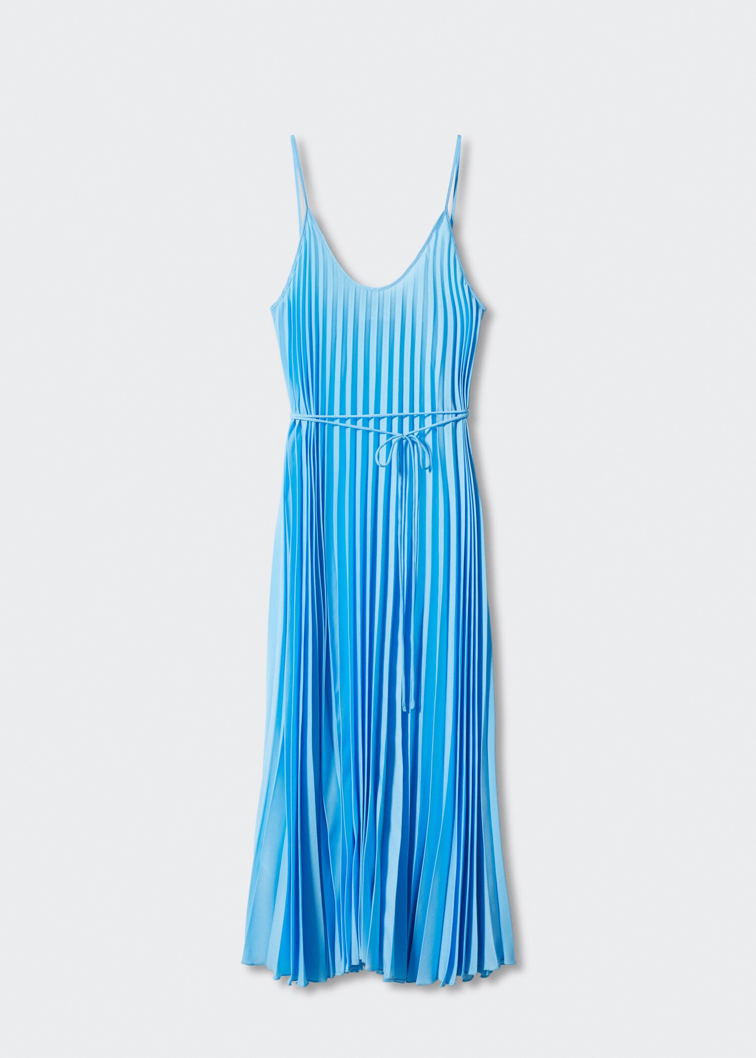 Pleated cord dress - Article without model
