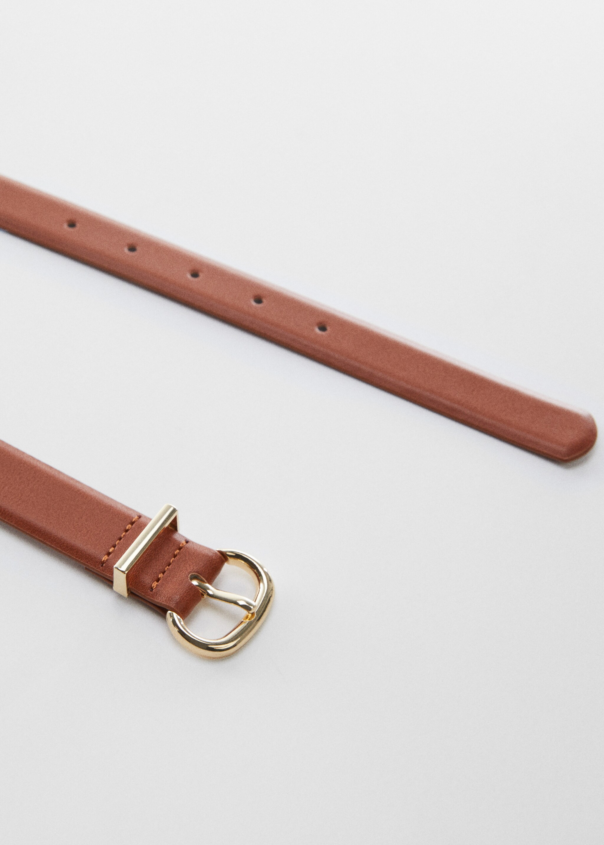 Metallfäste skärp - Detaljer om artikeln 1, Brun. Ref: 57050554-00.