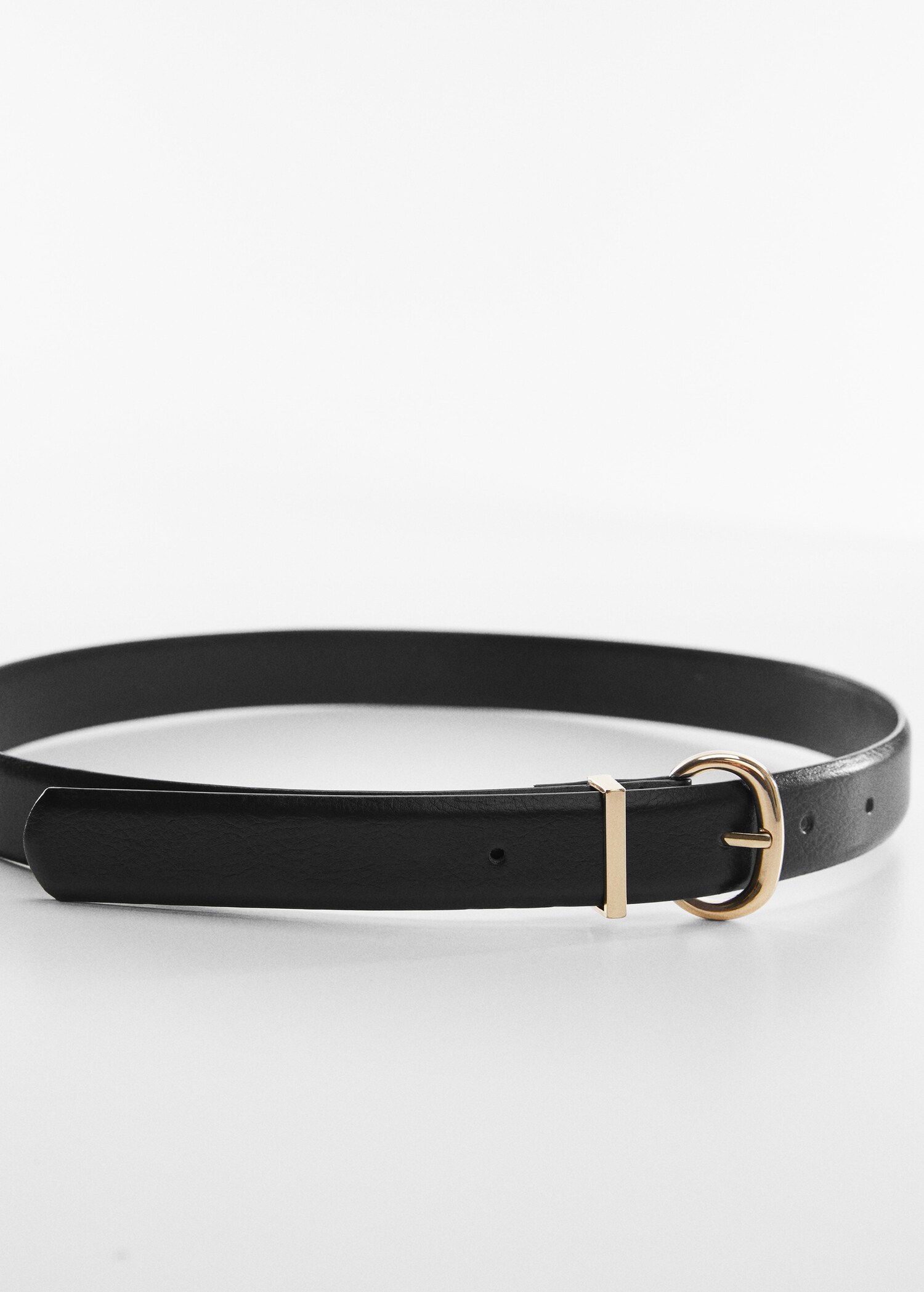 Ceinture boucle métallique - Plan moyen