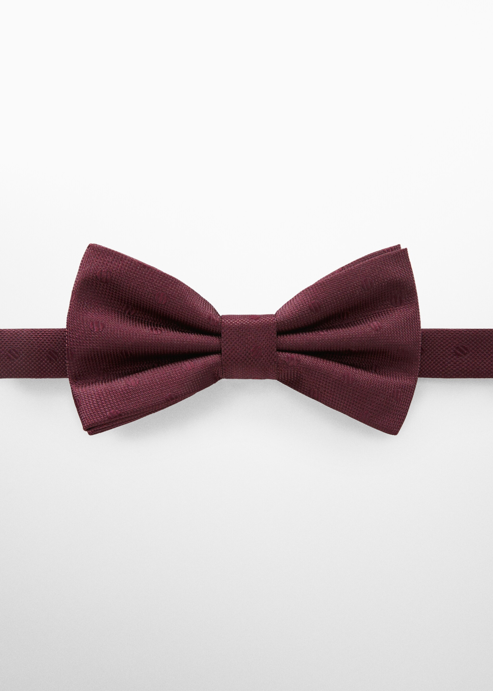 Bow tie with polka-dot structure - Article without model